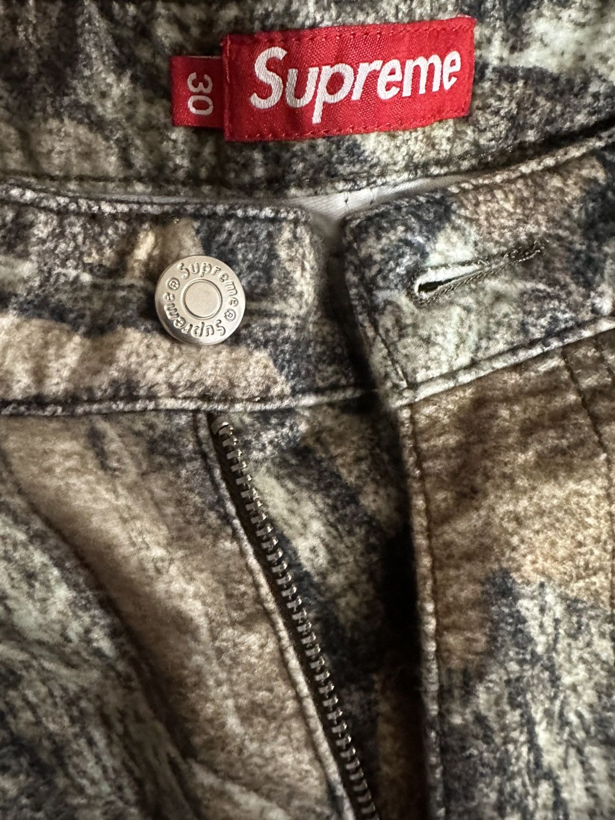 Supreme Supreme Moleskin Double Knee Painter Pant - Camo Size 30 Size US 30 / EU 46 - 4 Thumbnail