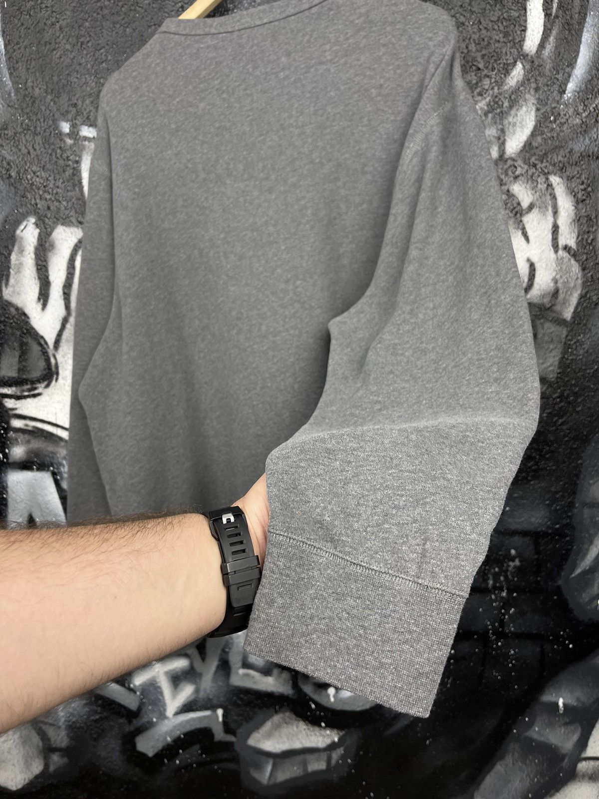 Polo Ralph Lauren Polo Ralph Lauren Big Logo P Grey Cotton Sweatshirt Size XXL Size US XXL / EU 58 / 5 - 13 Thumbnail