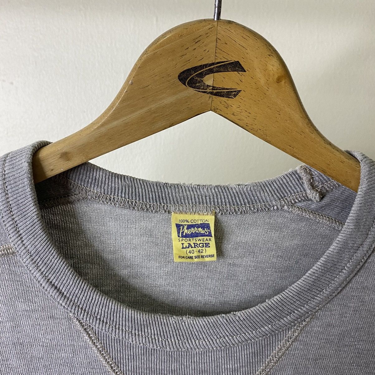 Pherrow's Grey Blank Crewneck LS T Shirt Size US M / EU 48-50 / 2 - 4 Thumbnail