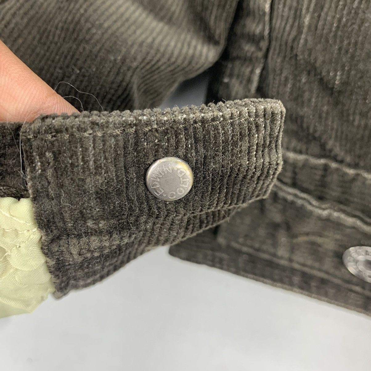 Edwin Vintage Edwin 503 Corduroy Trucker Jacket Size US S / EU 44-46 / 1 - 12 Thumbnail