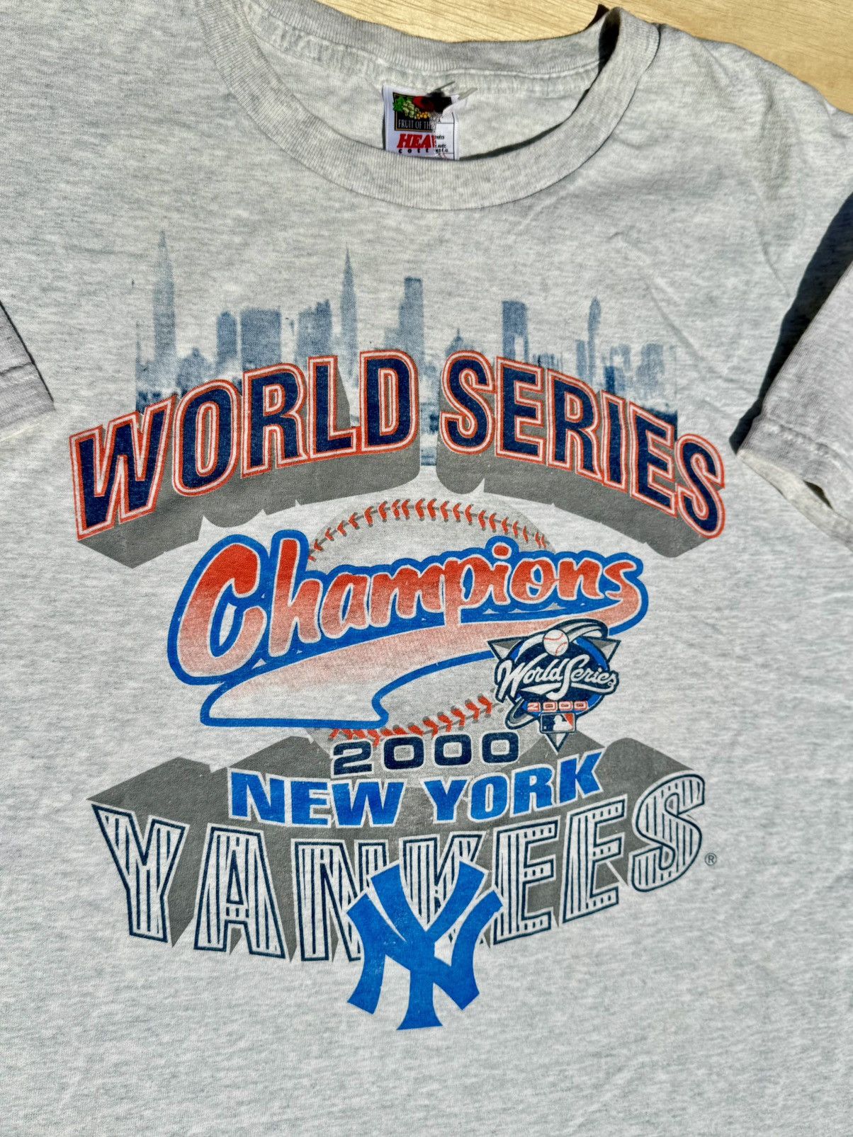 New York Yankees × Vintage 2000 New York Yankees Subway Series Champions 90’s T-Shirt Size US L / EU 52-54 / 3 - 3 Thumbnail