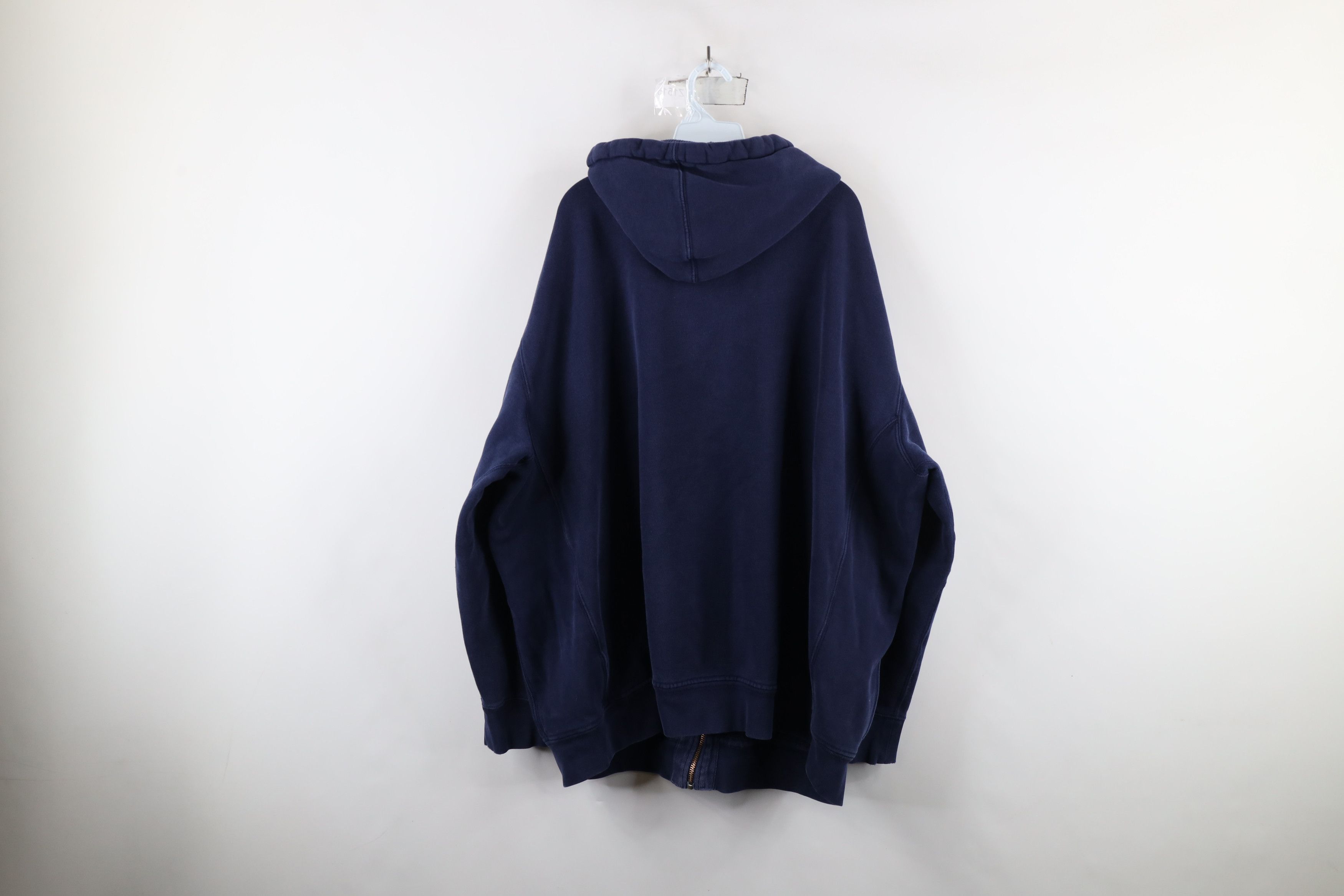 Ralph Lauren × Vintage Vintage 90s Ralph Lauren Heavyweight Zip Hoodie Sweatshirt Size US XXL / EU 58 / 5 - 13 Thumbnail