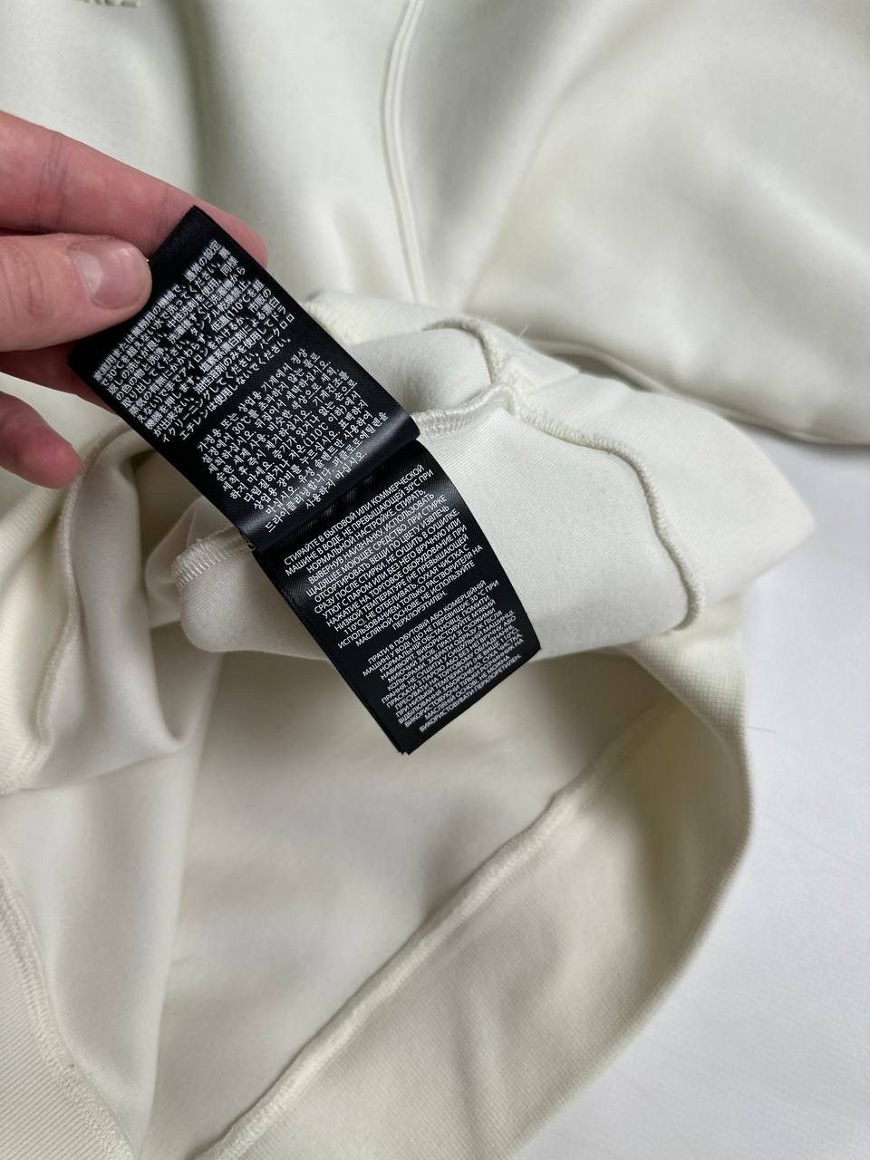 Mackage Mackage Felix 1/4 Polo Zip Cream Luxury Oldmoney Size US XL / EU 56 / 4 - 11 Thumbnail