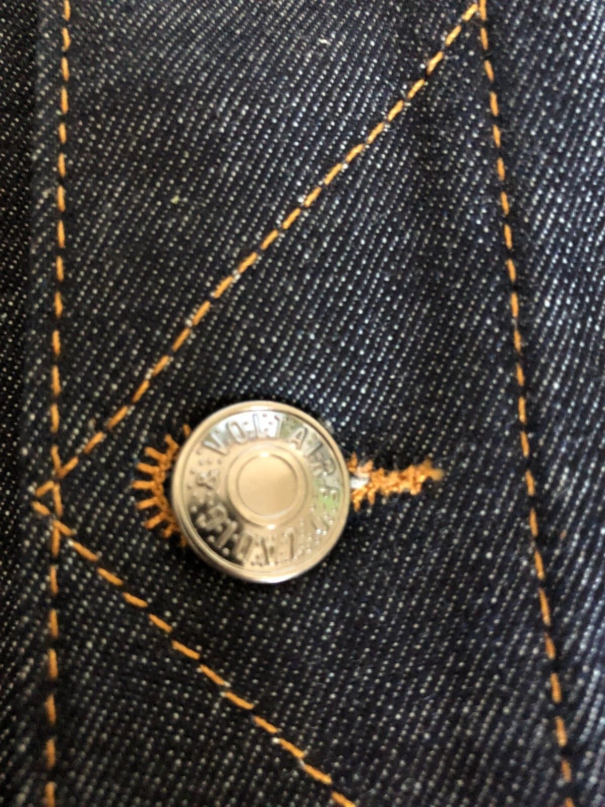 Zadig & Voltaire Zadig & Voltaire Dark Blue Slim Denim Jacket XS Cotton Size US XS / EU 42 / 0 - 4 Thumbnail