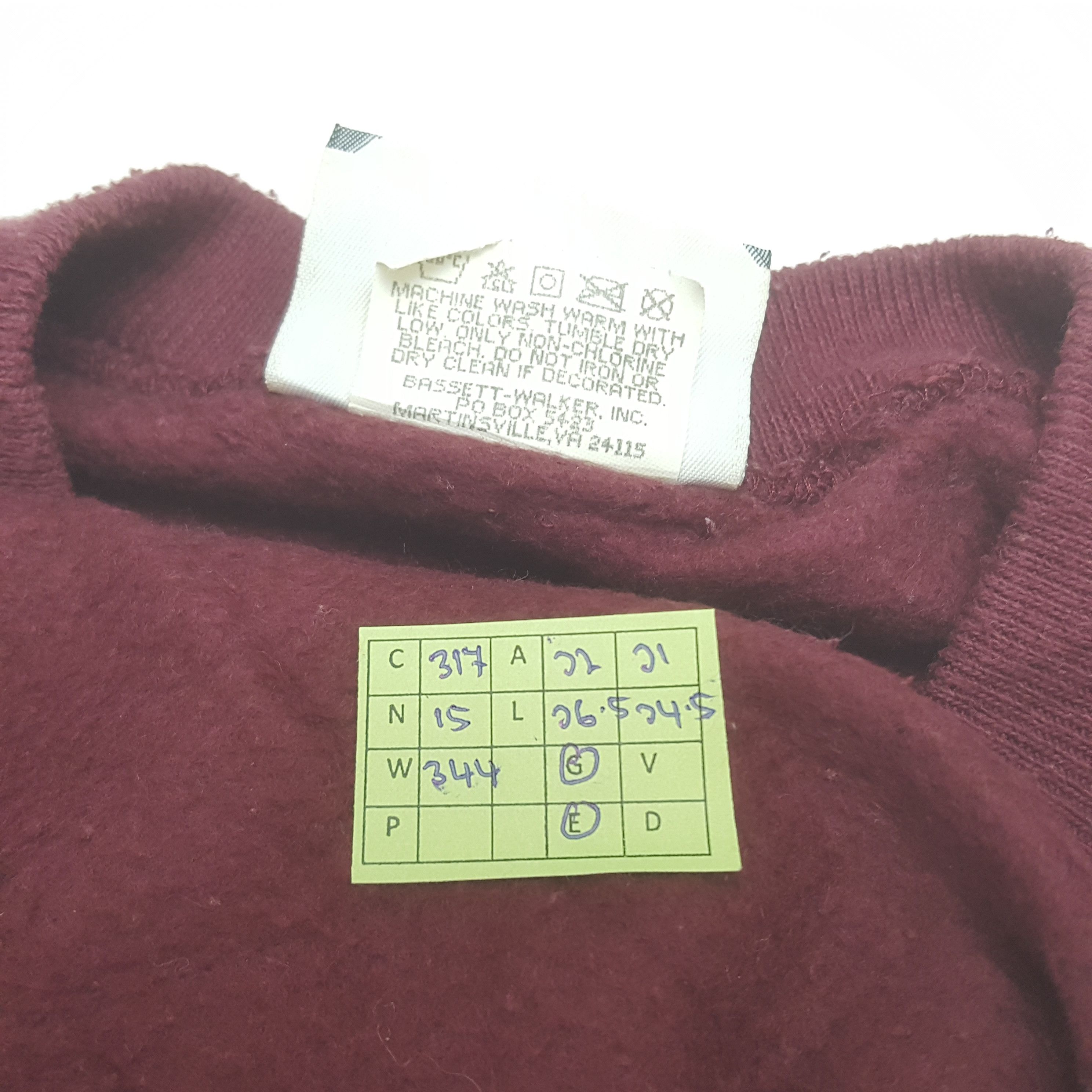 Lee Vintage Bitter Chocolate Savory 90's Sweatshirt C317N15 Size US M / EU 48-50 / 2 - 7 Thumbnail