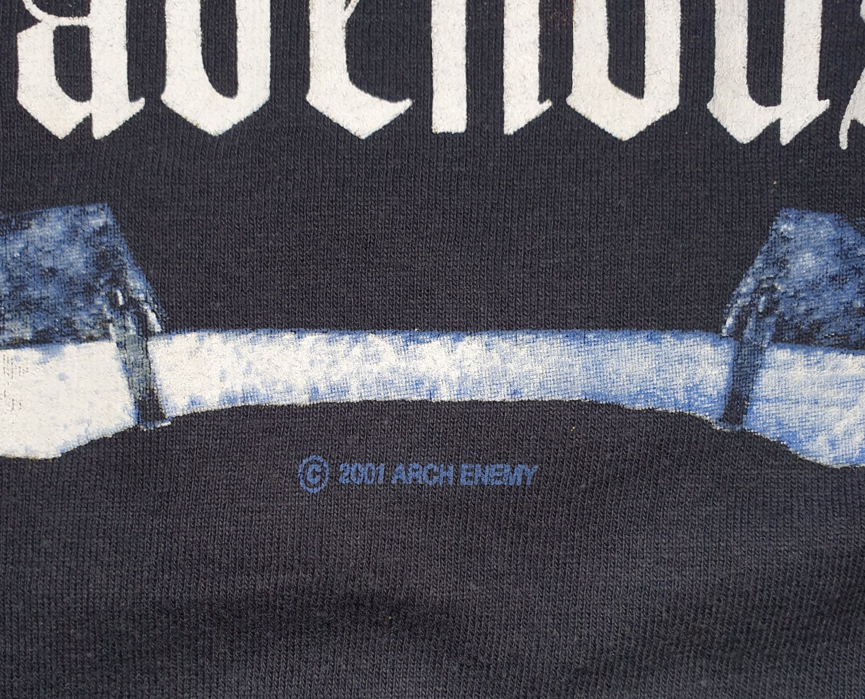 Band Tees × Vintage ARCH ENEMY 2001 Ravenous y2k metal T shirt size Small Size US S / EU 44-46 / 1 - 5 Thumbnail