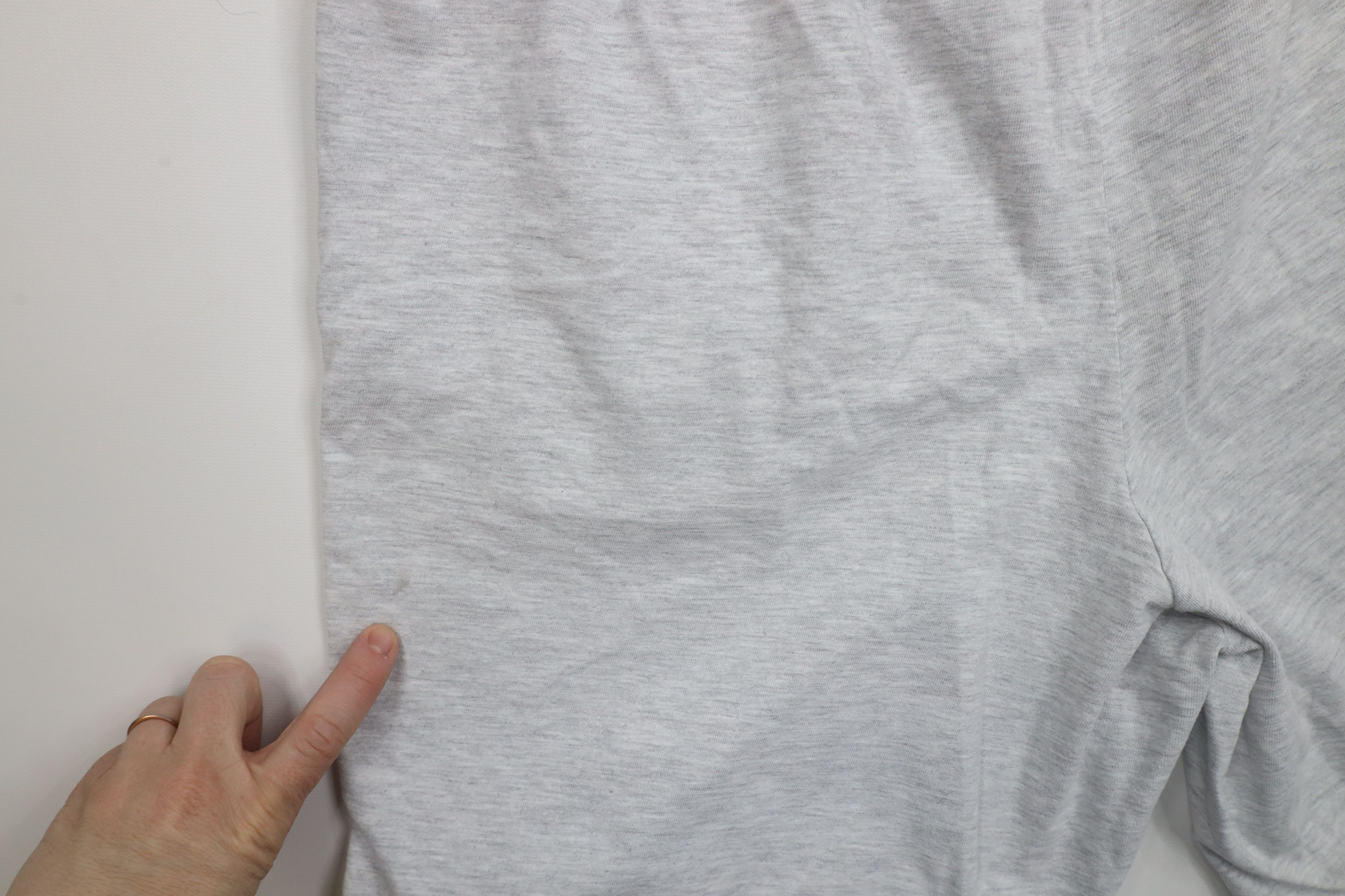Vintage Vintage 90s Streetwear Knee Cotton Dad Shorts Heather Gray Size US 36 / EU 52 - 12 Thumbnail