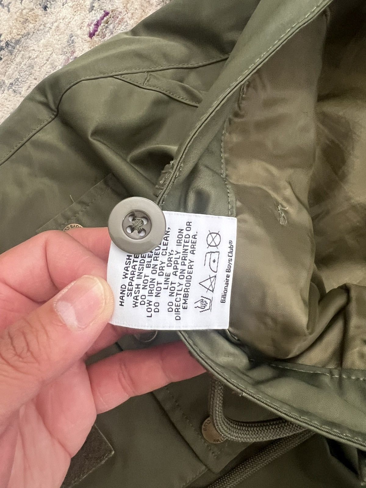 Billionaire Boys Club Billionaire Boys Club Army Satin Cargo Shorts Sz 34 Size US 34 / EU 50 - 4 Thumbnail