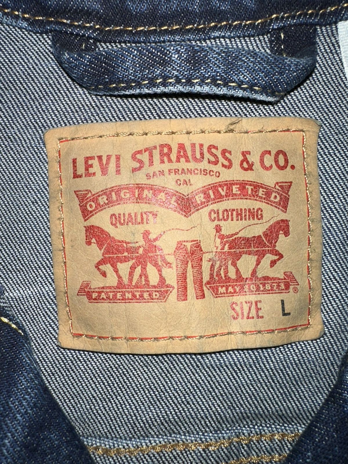 Band Tees × Levi's Limited Dia De Los Deftones 2022 Denim Jacket Size US L / EU 52-54 / 3 - 3 Thumbnail