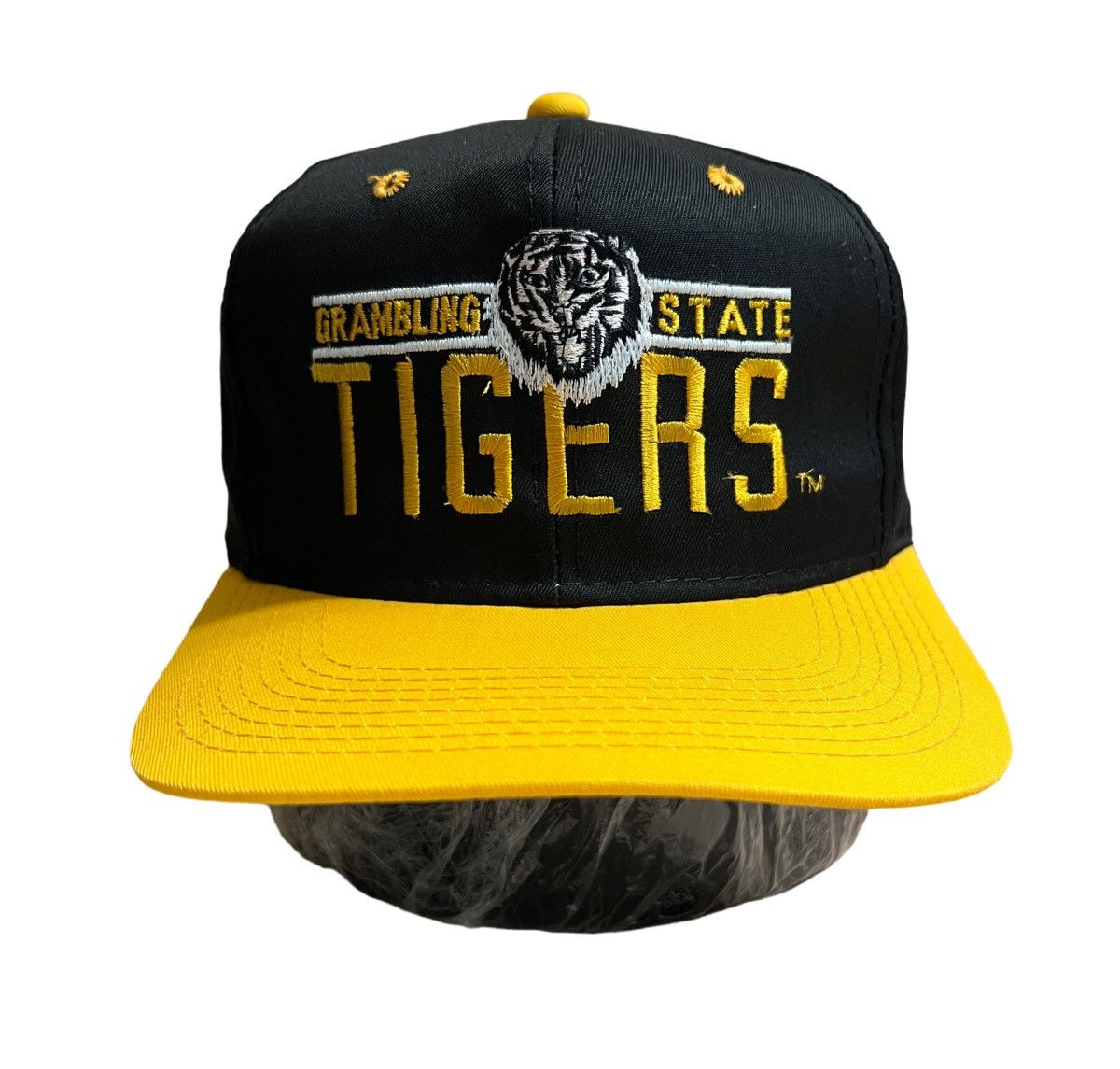 Vintage Grambling Tigers Bar Youngan Snapback Vintage Tiger Woods Size ONE SIZE - 2 Thumbnail