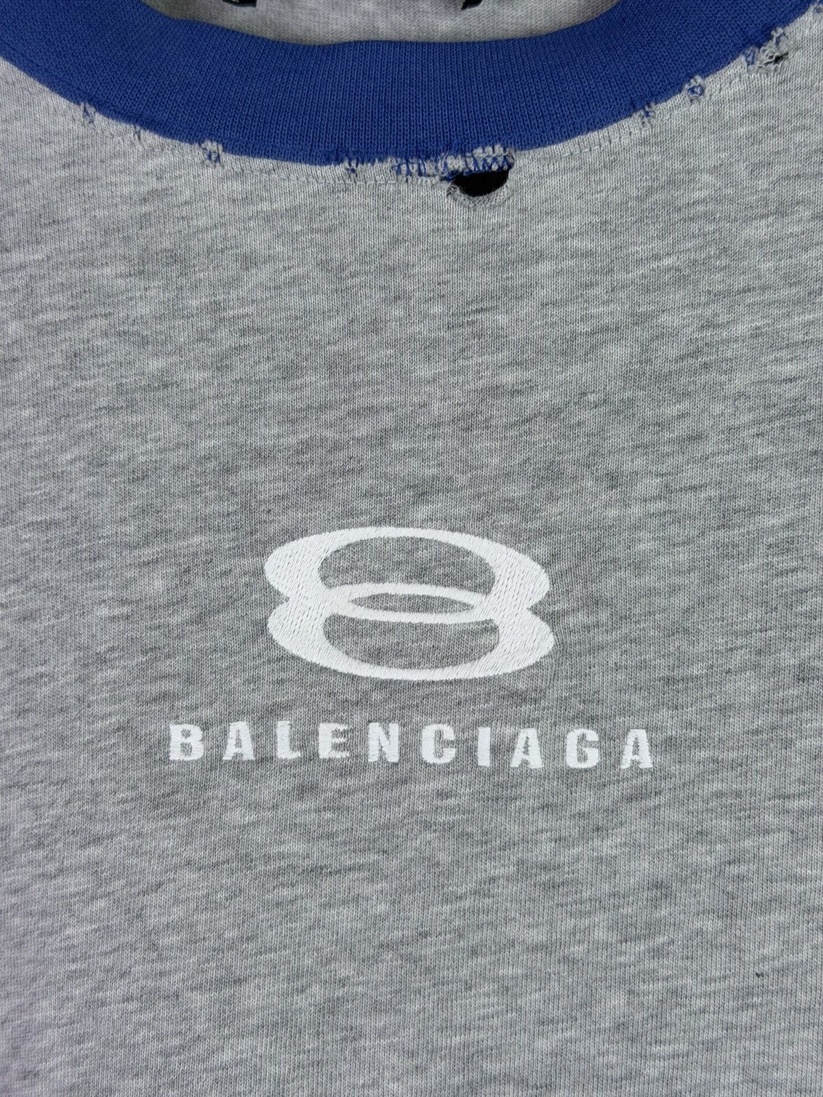 Balenciaga *RARE* BALENCIAGA DEMNA 1/1 UNITY ICON SPORT 2TONE TEE Size US S / EU 44-46 / 1 - 3 Thumbnail