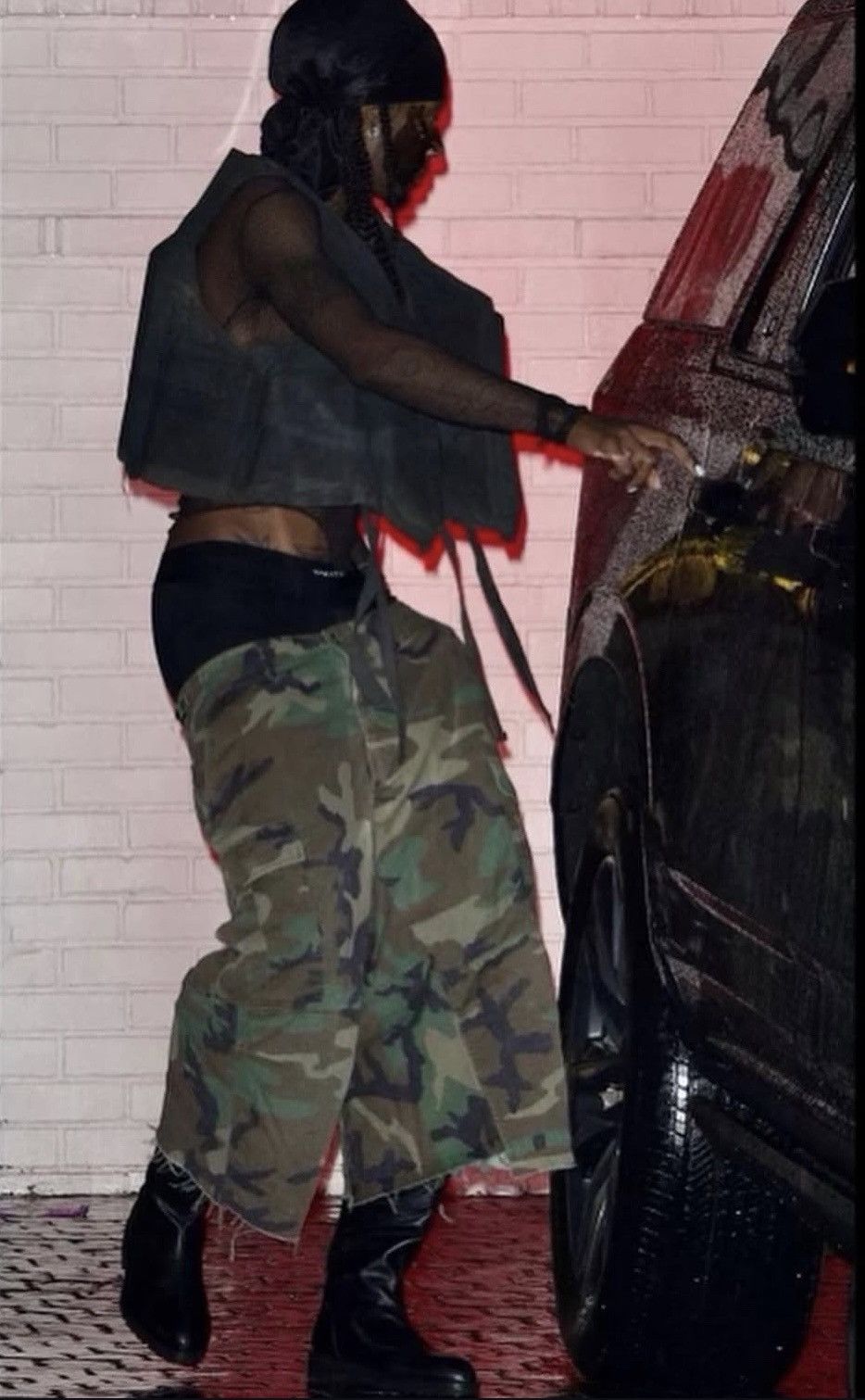 Japanese Brand Camo Shorts Playboi Carti/Joshua Jamal Style