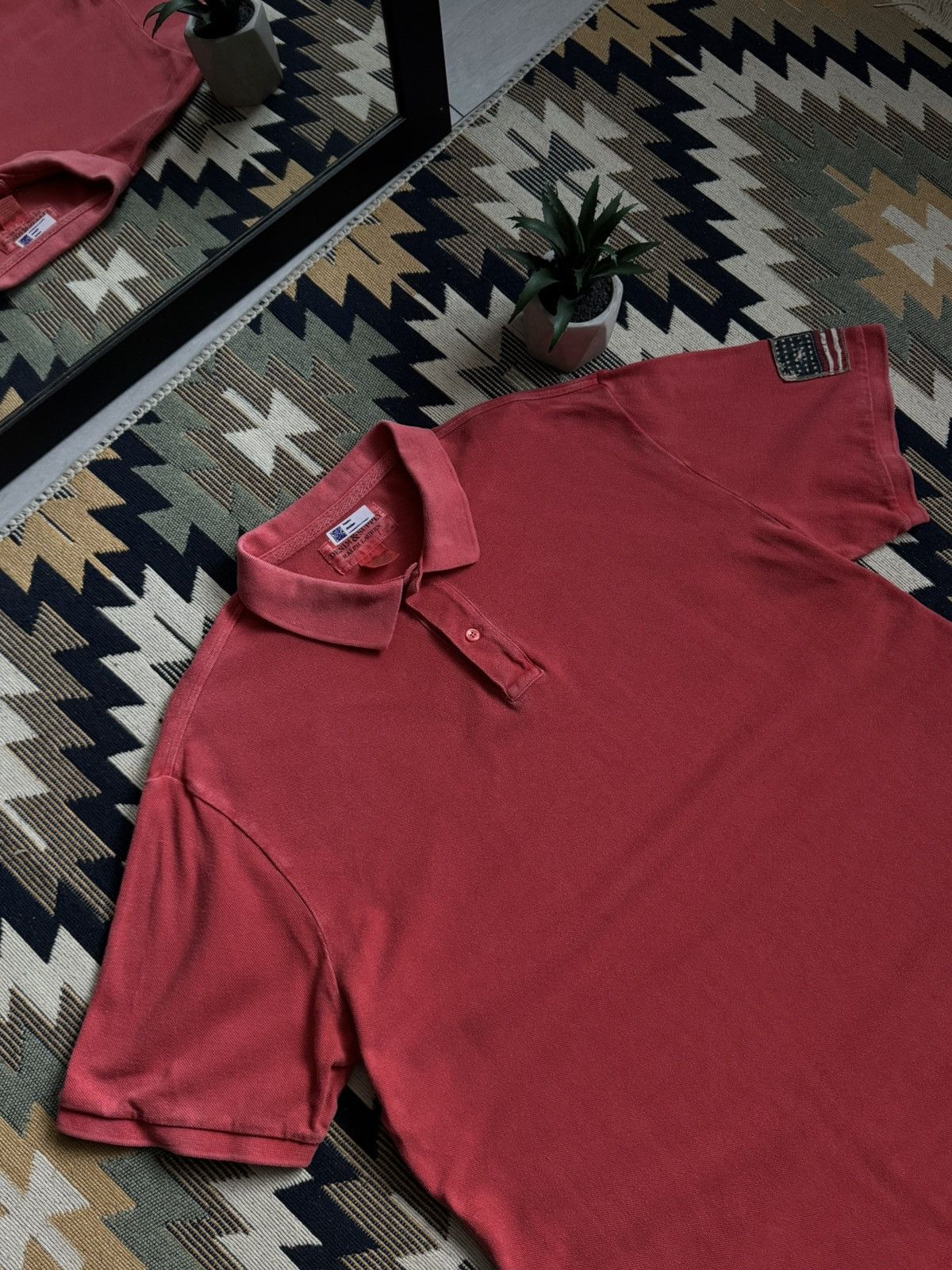 Denim & Supply Ralph Lauren Vintage Denim & Supply Ralph Lauren USA Flag Polo Size US XXL / EU 58 / 5 - 4 Thumbnail