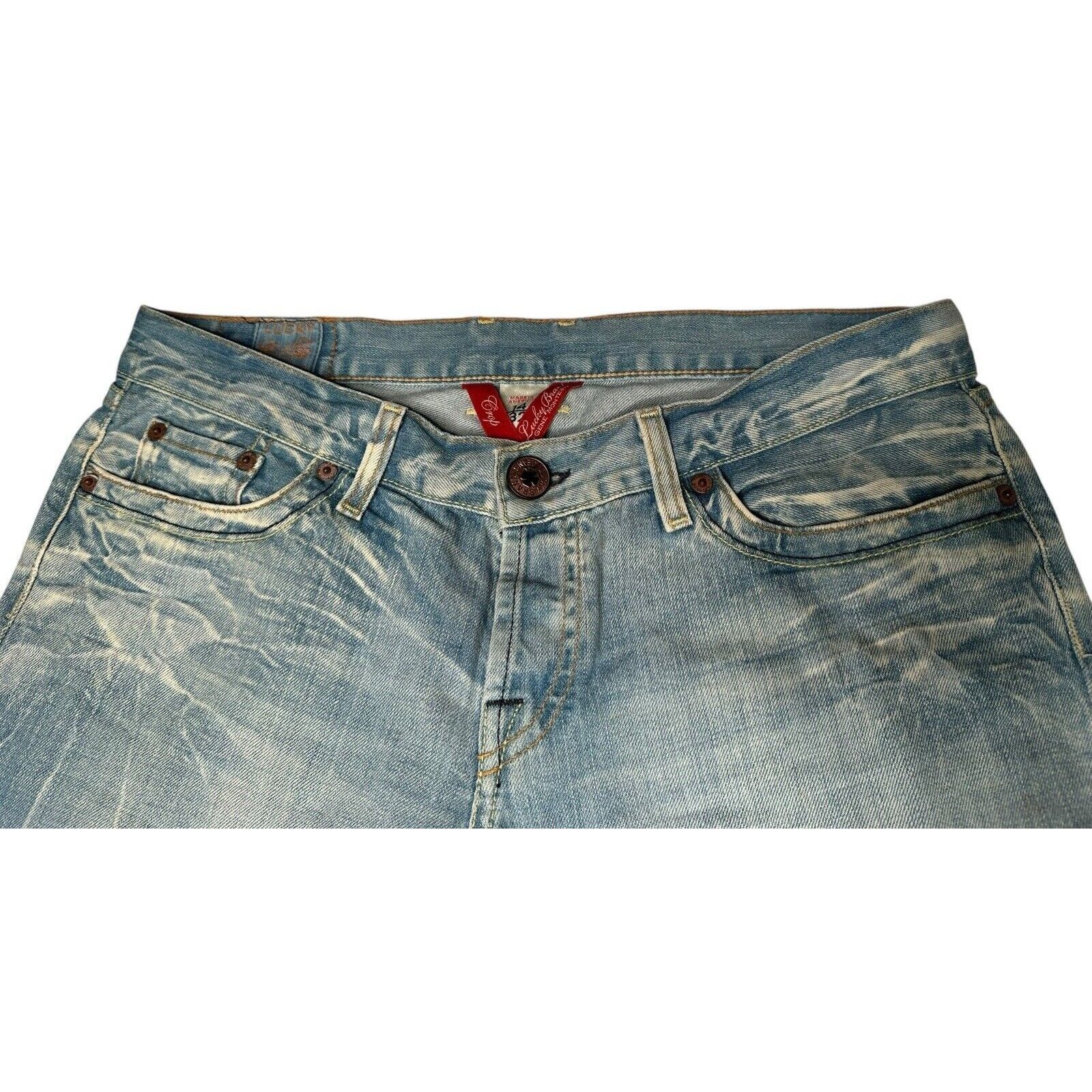Lucky Brand NEW Lucky Brand Maci Dream Crop Low Rise Capri Jeans 14/32 Size 36" / US 14 / IT 50 - 2 Thumbnail