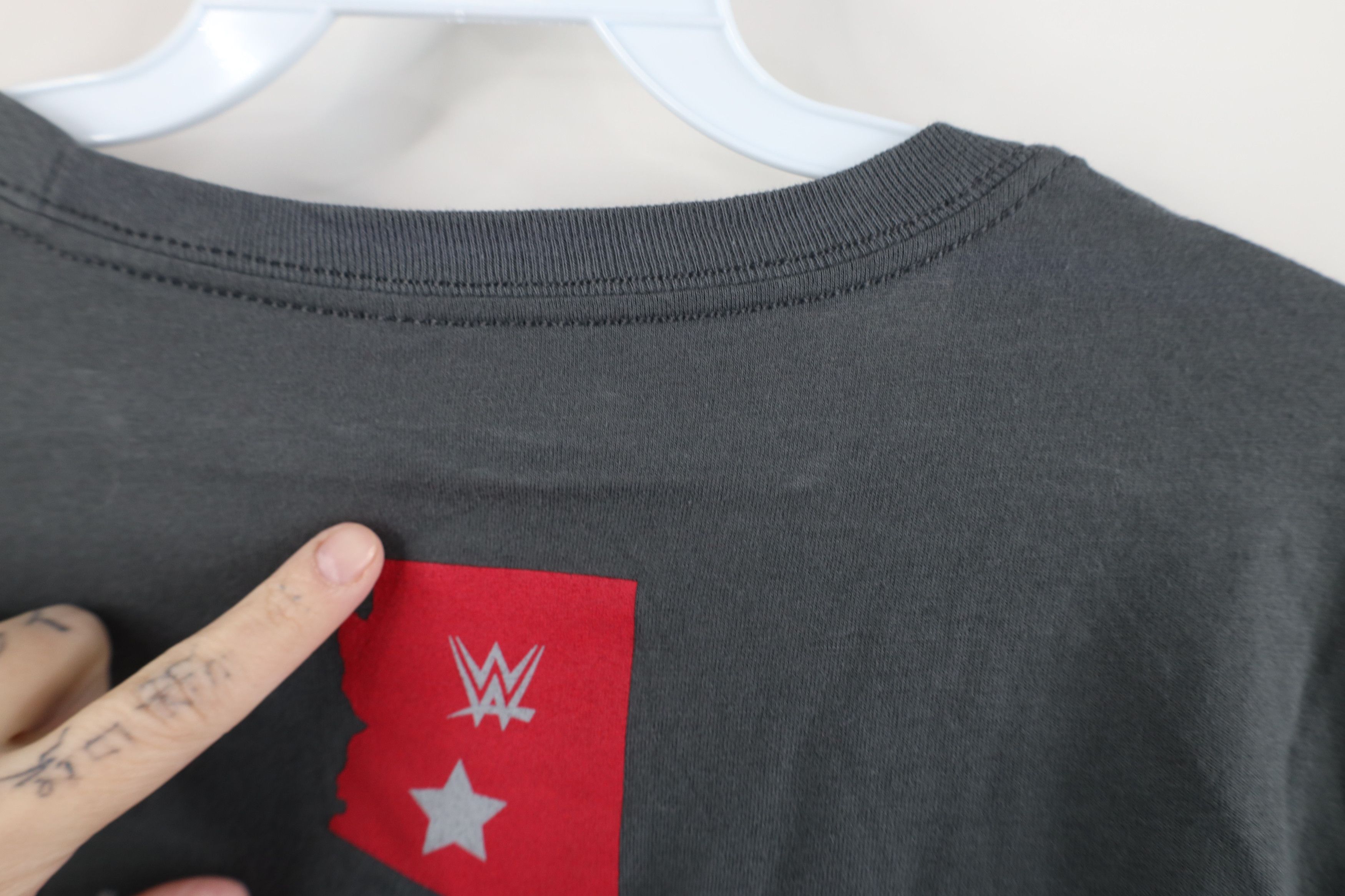 Vintage Y2K WWE 2019 Royal Rumble I Was There Wrestling T-Shirt Gray Size XL / US 12-14 / IT 48-50 - 10 Thumbnail