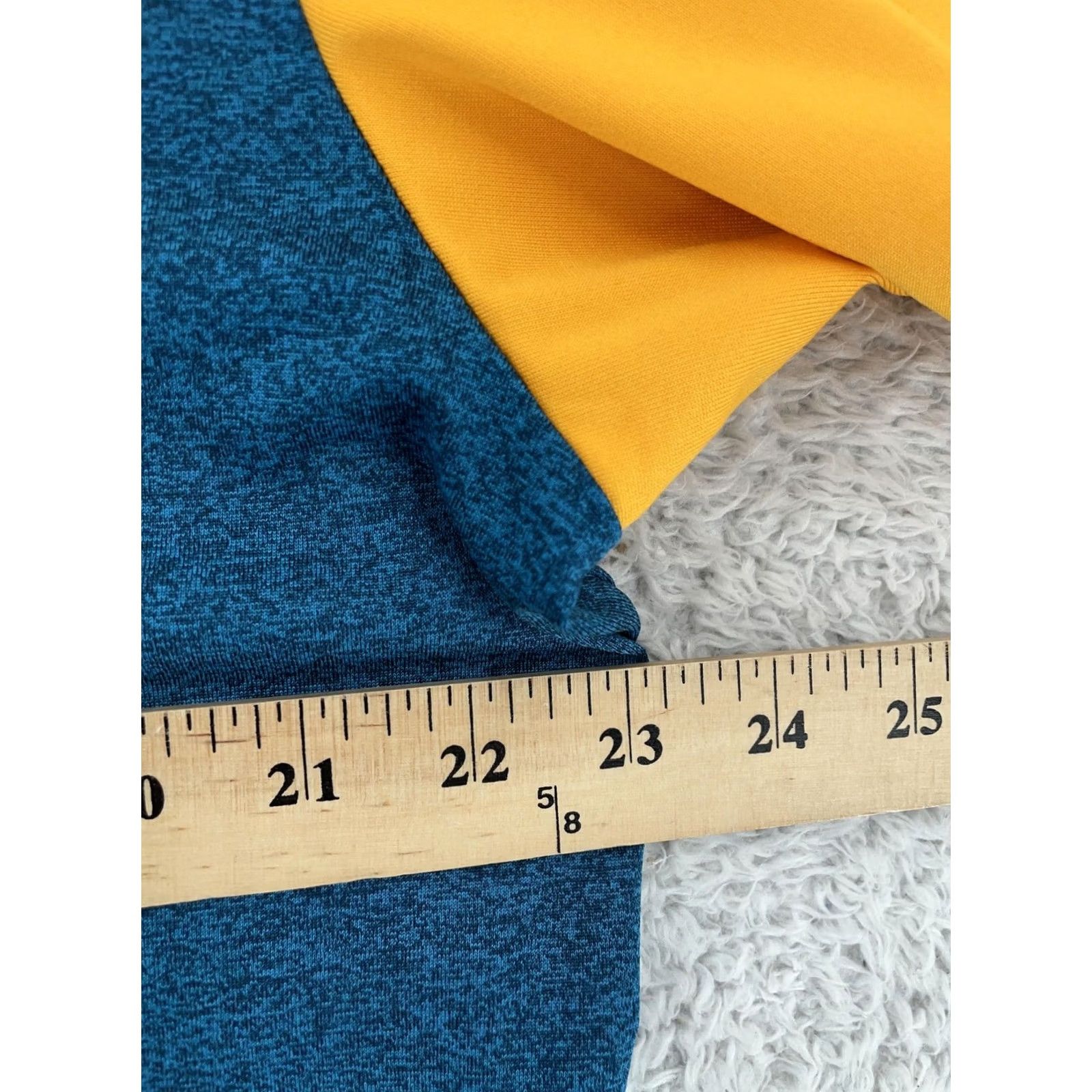 Under Armour Under Armour Polo Shirt Mens XL Colorblock Yellow Blue HeatGear Collared Shirt Size US XL / EU 56 / 4 - 6 Thumbnail