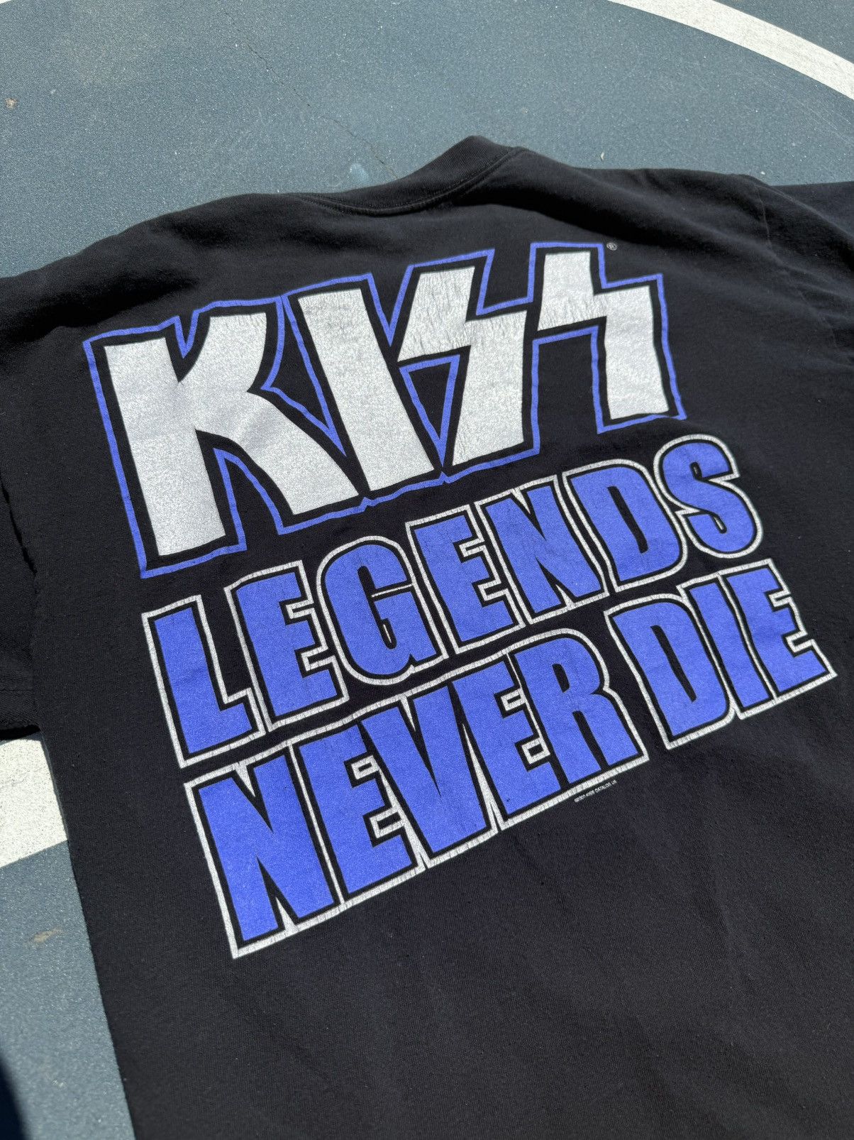 All Sport 2000s Kiss “Legends Live Forever” Double Sided Print Size US XL / EU 56 / 4 - 2 Thumbnail