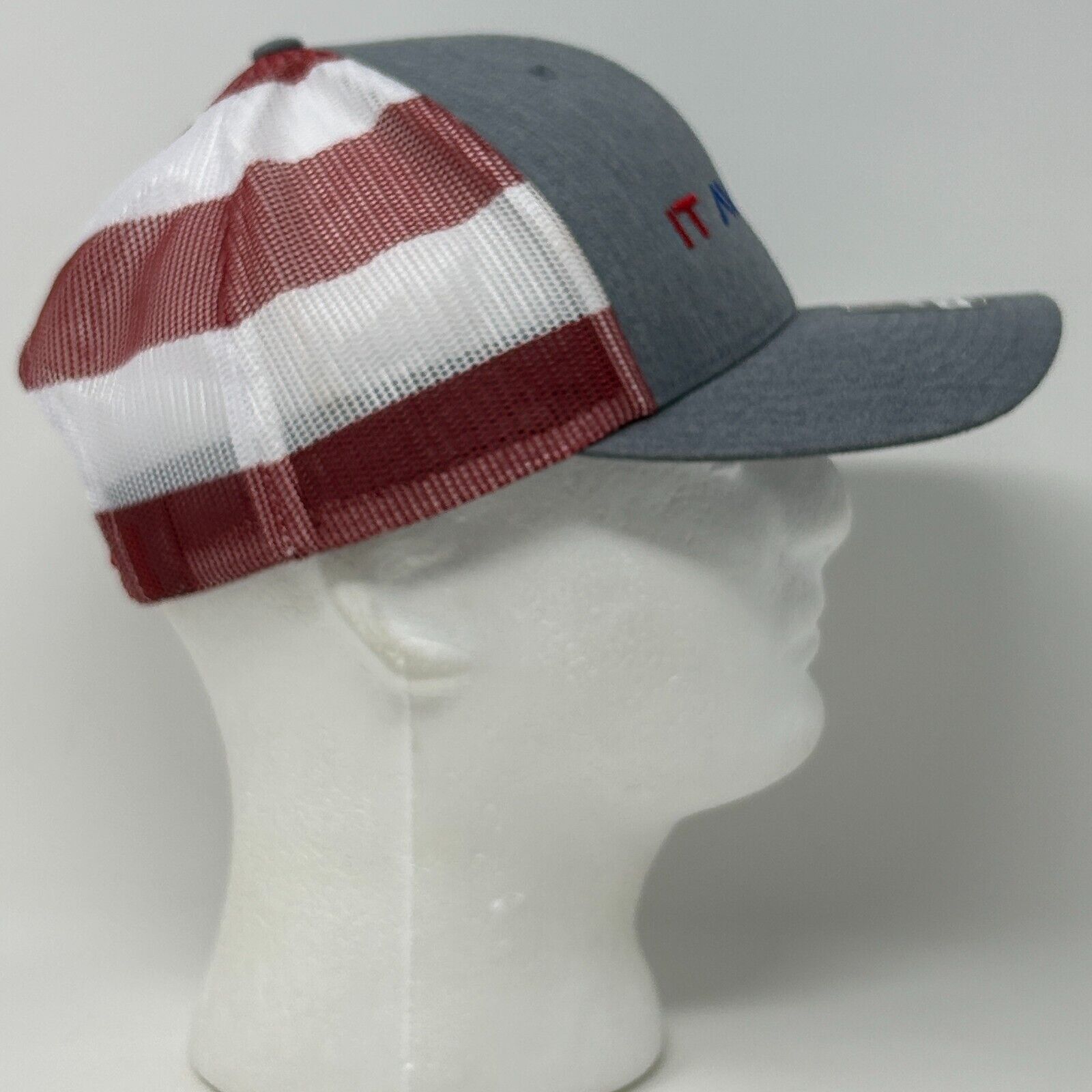 Richardson IT Avalon Trucker Hat Baseball Cap USA Flag Patriotic Tech Size ONE SIZE - 7 Thumbnail