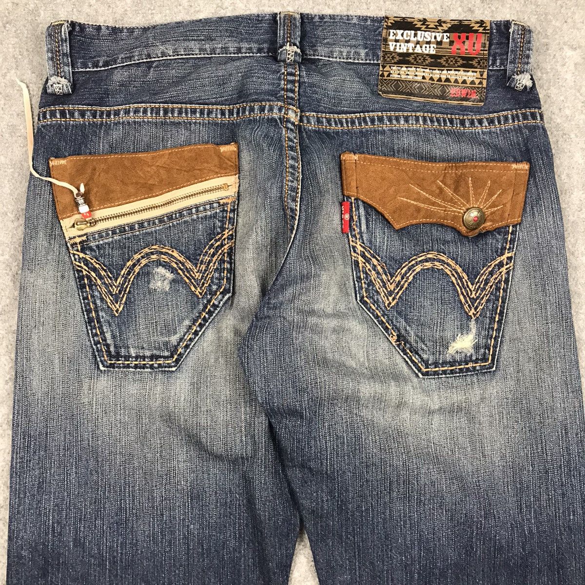Edwin DISTRESSED DENIM EDWIN BAGGY PANTS Size US 34 / EU 50 - 12 Thumbnail