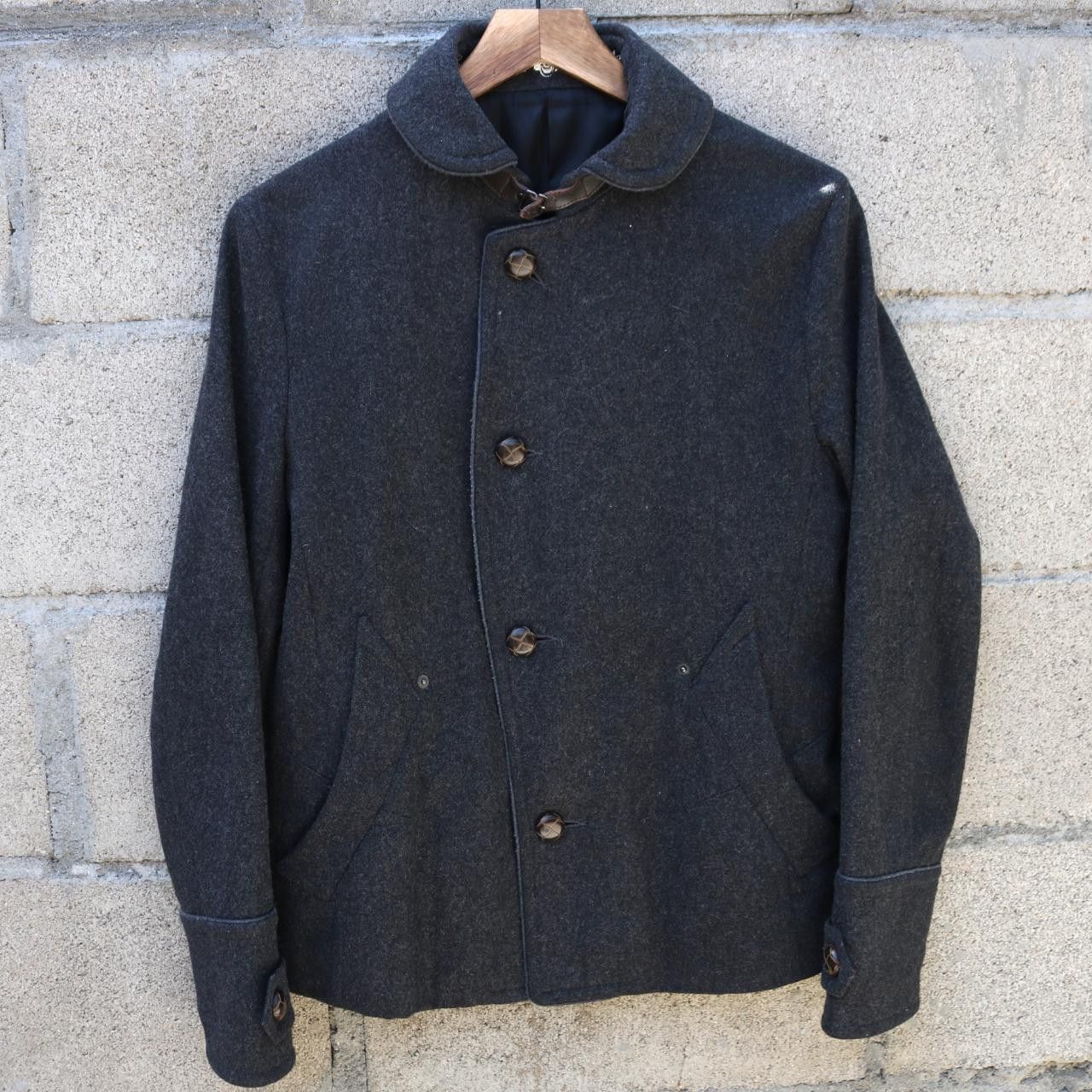 PPFM PPFM Eastern Rock Asymmetrical Wool Jacket Size US M / EU 48-50 / 2 - 1 Thumbnail