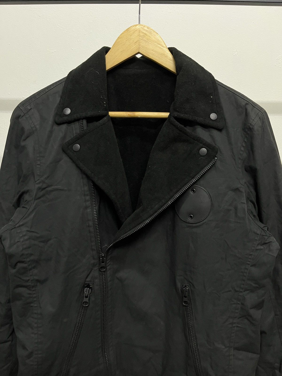 Tornado Mart Vintage Waxed Double Collar Jacket Fuga Backlash Style Size US S / EU 44-46 / 1 - 4 Thumbnail