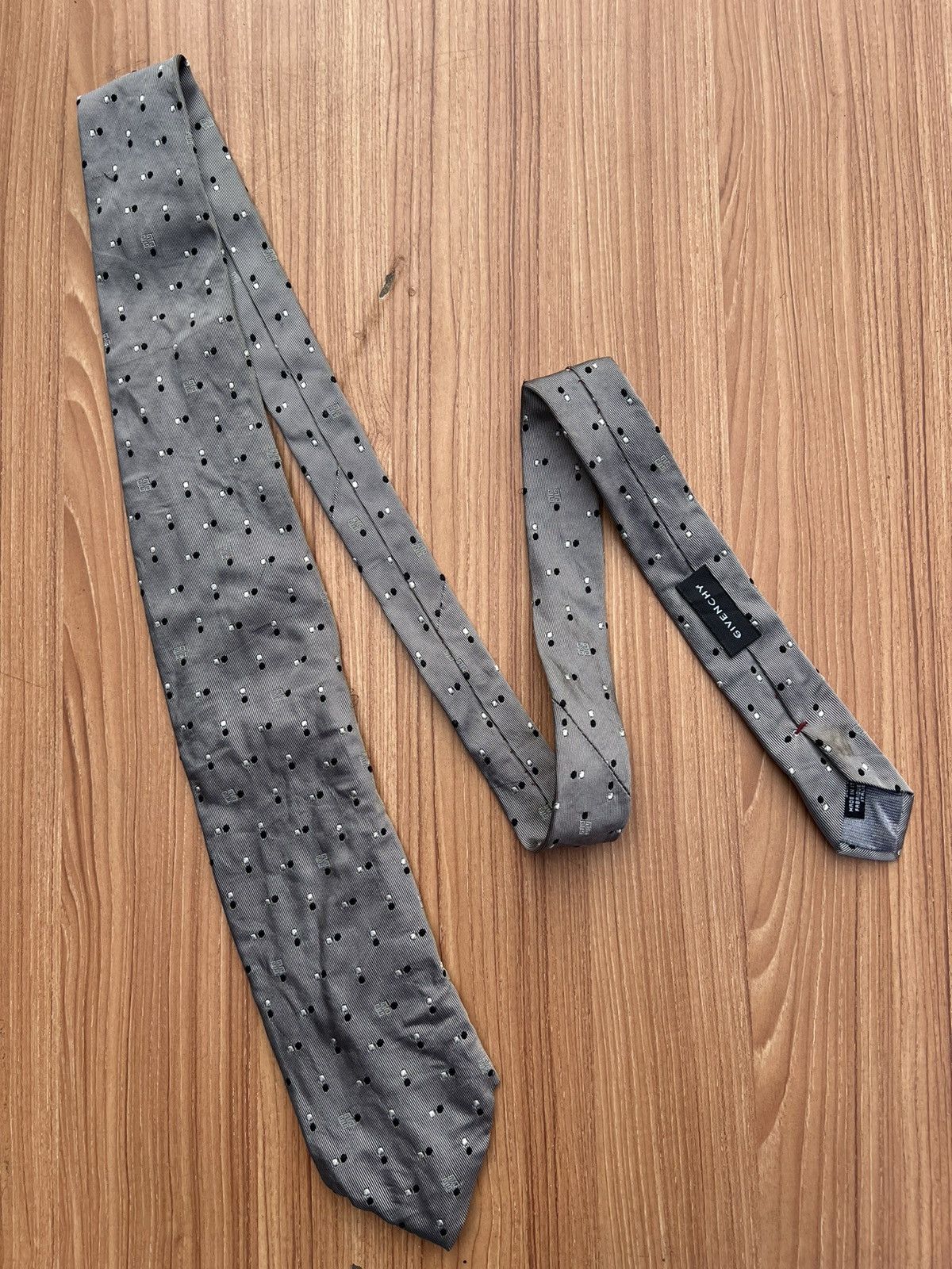 Designer × Givenchy × Vintage Givenchy Luxury Designer Printed Tie Size ONE SIZE - 9 Thumbnail