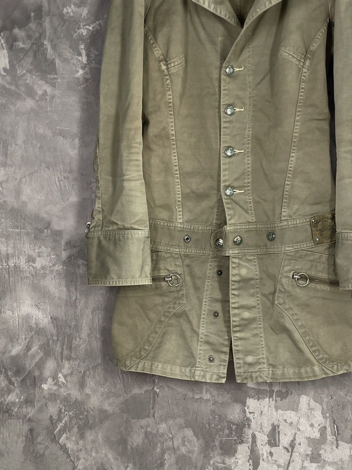 Diesel Vintage Avant Garde Japanese Style Diesel Bondage Jacket Size S / US 4 / IT 40 - 5 Thumbnail