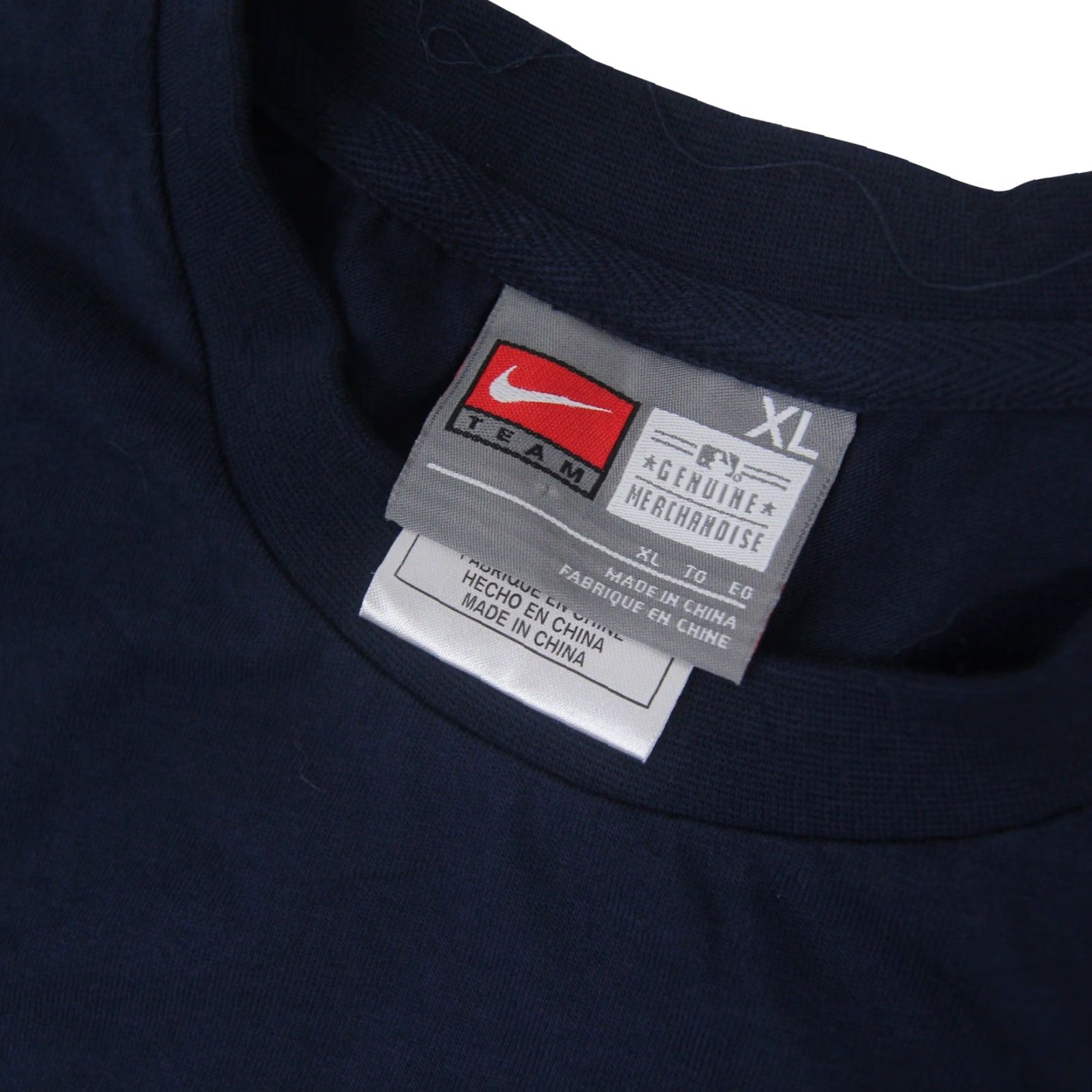 Nike VINTAGE Nike Boston Red Sox Mens XL T Shirt Blue Size US XL / EU 56 / 4 - 3 Thumbnail