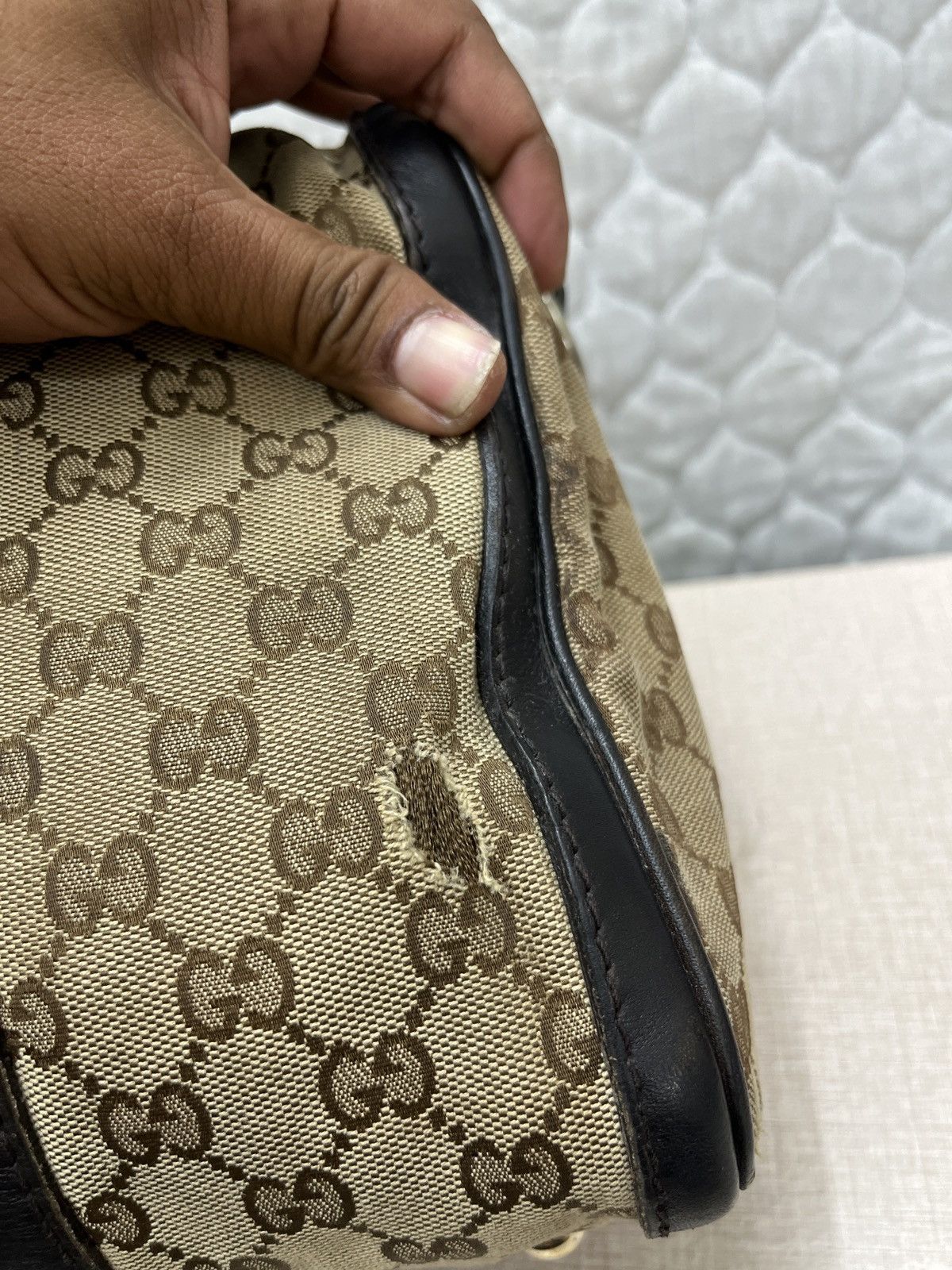 Gucci 🔥🔥🔥STEALS GUCCI BOSTON BAG Size ONE SIZE - 10 Thumbnail