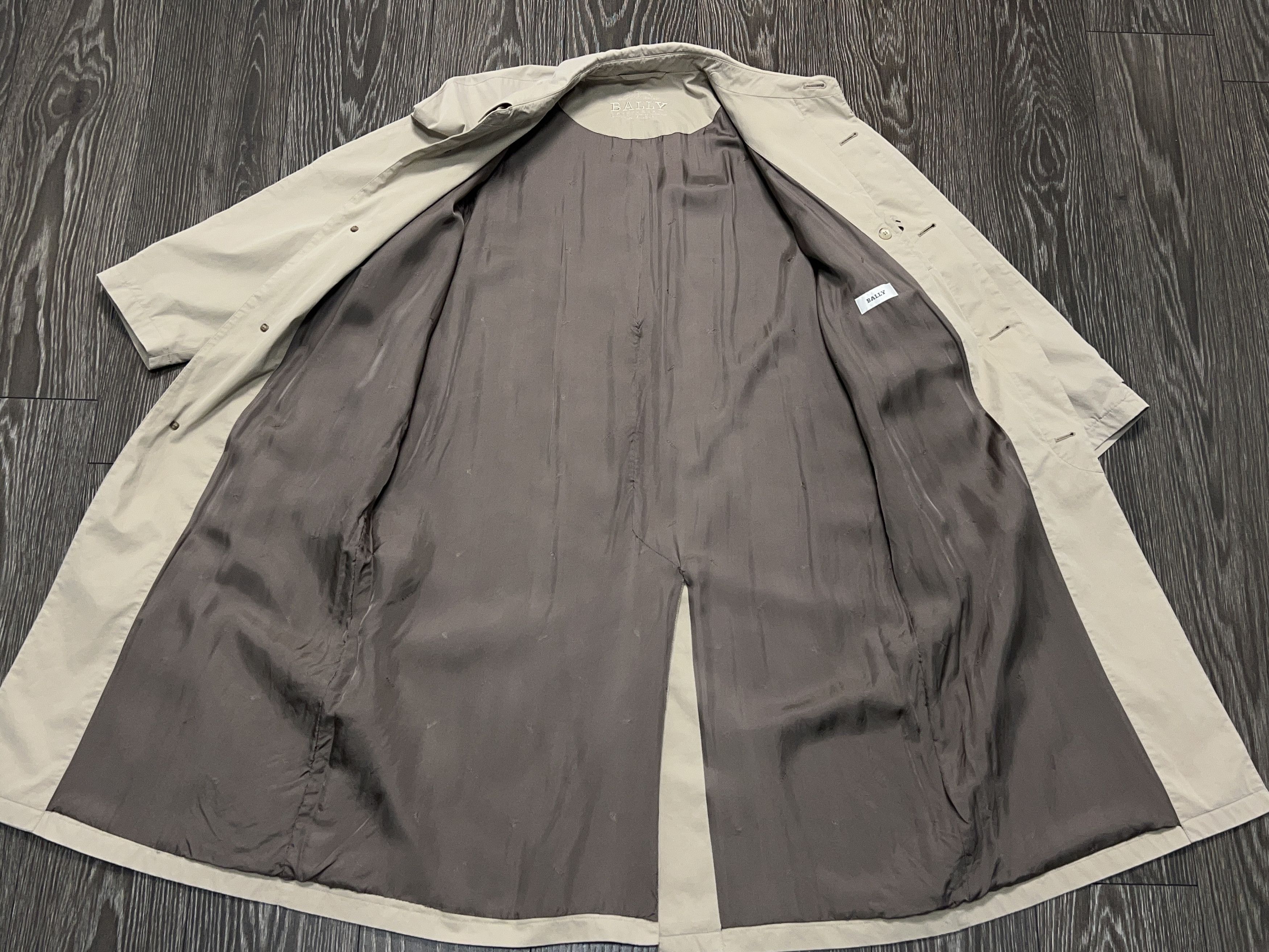 Bally Bally Switzerland Miller Trench Coat Long Jacket Cotton Size US L / EU 52-54 / 3 - 9 Thumbnail