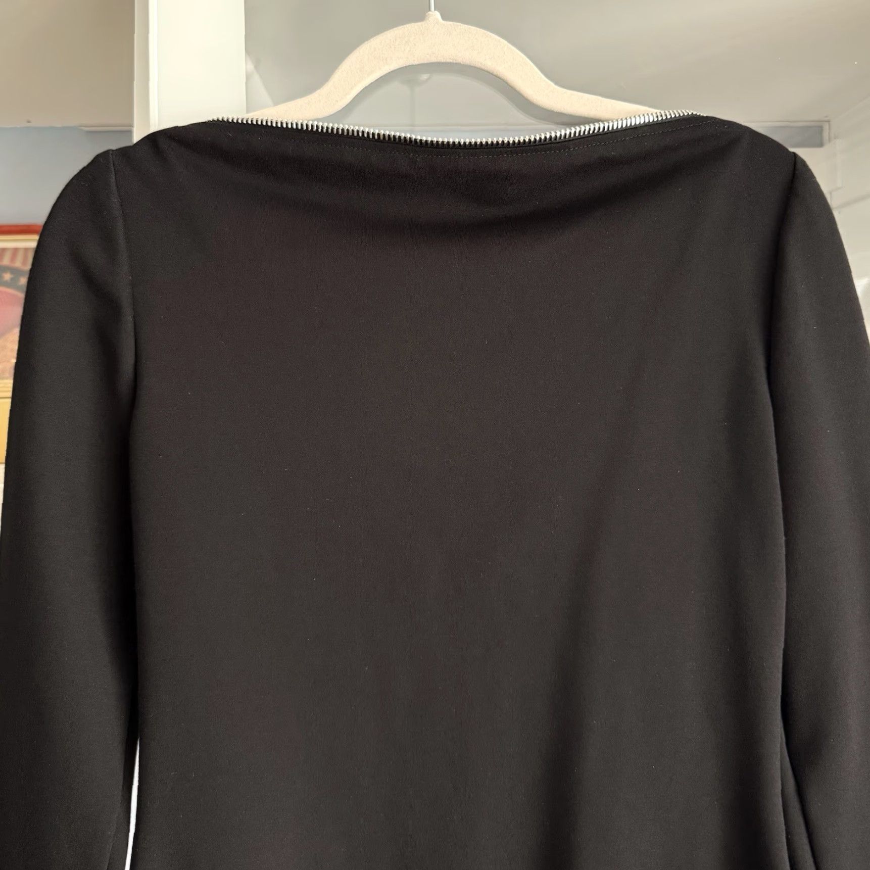 Alexander McQueen ALEXANDER MCQUEEN Front zipper Stretch Viscose Bodysuit Black Size 44 Women Top Bodysuit Zipper Stretch Viscose 44 Black Womens Size M / US 6-8 / IT 42-44 - 6 Thumbnail