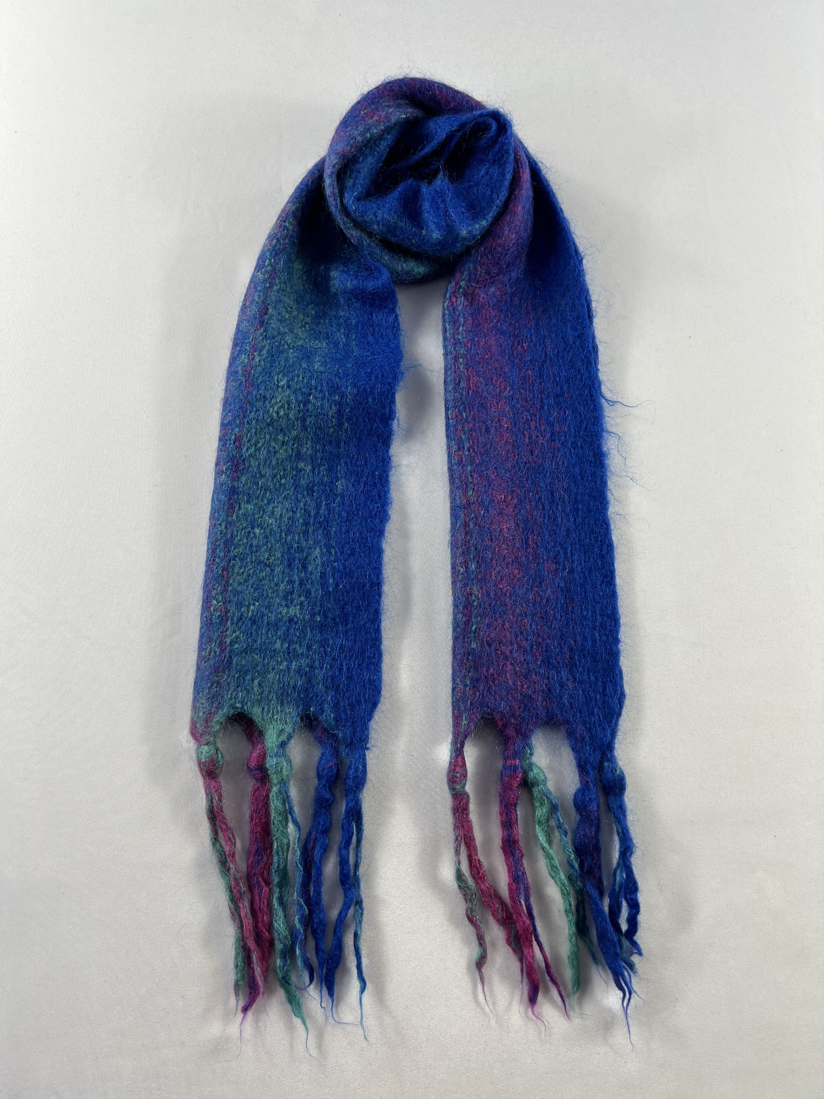 Vintage St Alban Mohair Scarf / Muffler / Neckwear P989 Size ONE SIZE - 1 Thumbnail