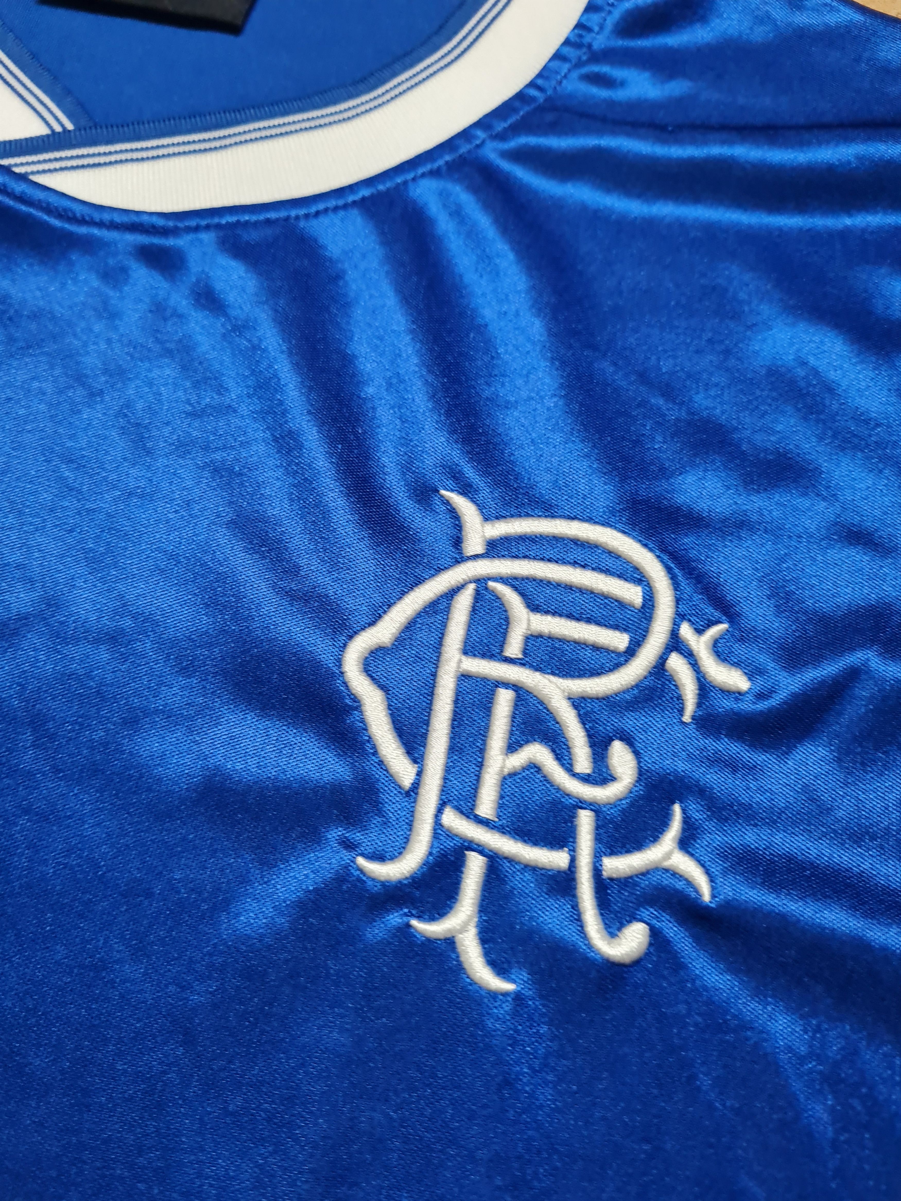 Umbro RETRO REPLICA FC RANGERS GLASGOW 1986/1987 FOOTBALL SOCCER Size US L / EU 52-54 / 3 - 16 Thumbnail