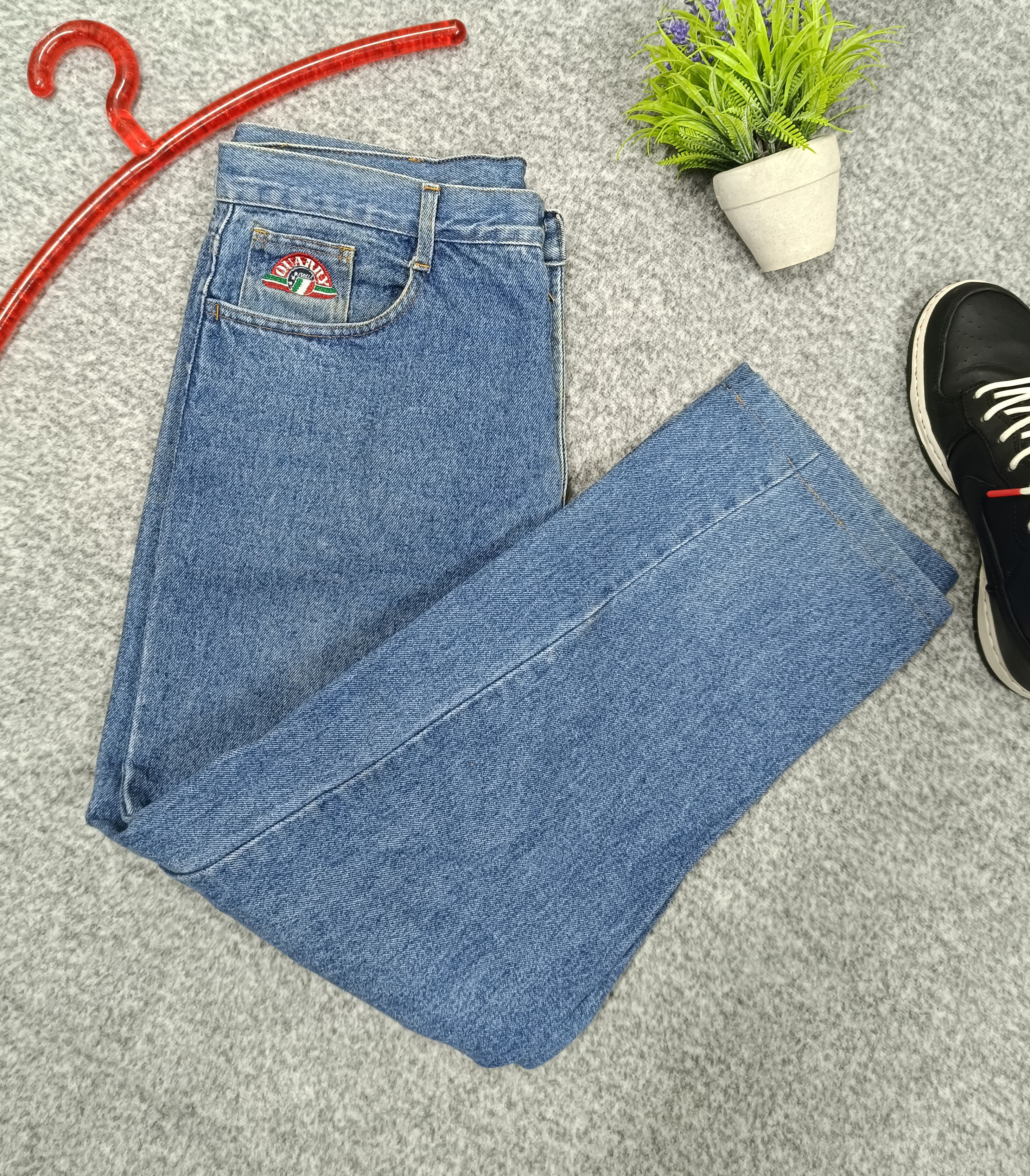 Vintage Vintage 80's jeans 50/35 quarry made in italy denim rare Size US 28 / EU 44 - 1 Thumbnail