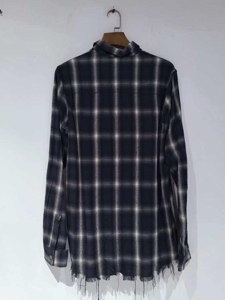 Amiri Amiri Shotgun bullet hole destroys black and white plaid fl Size US S / EU 44-46 / 1 - 2 Thumbnail