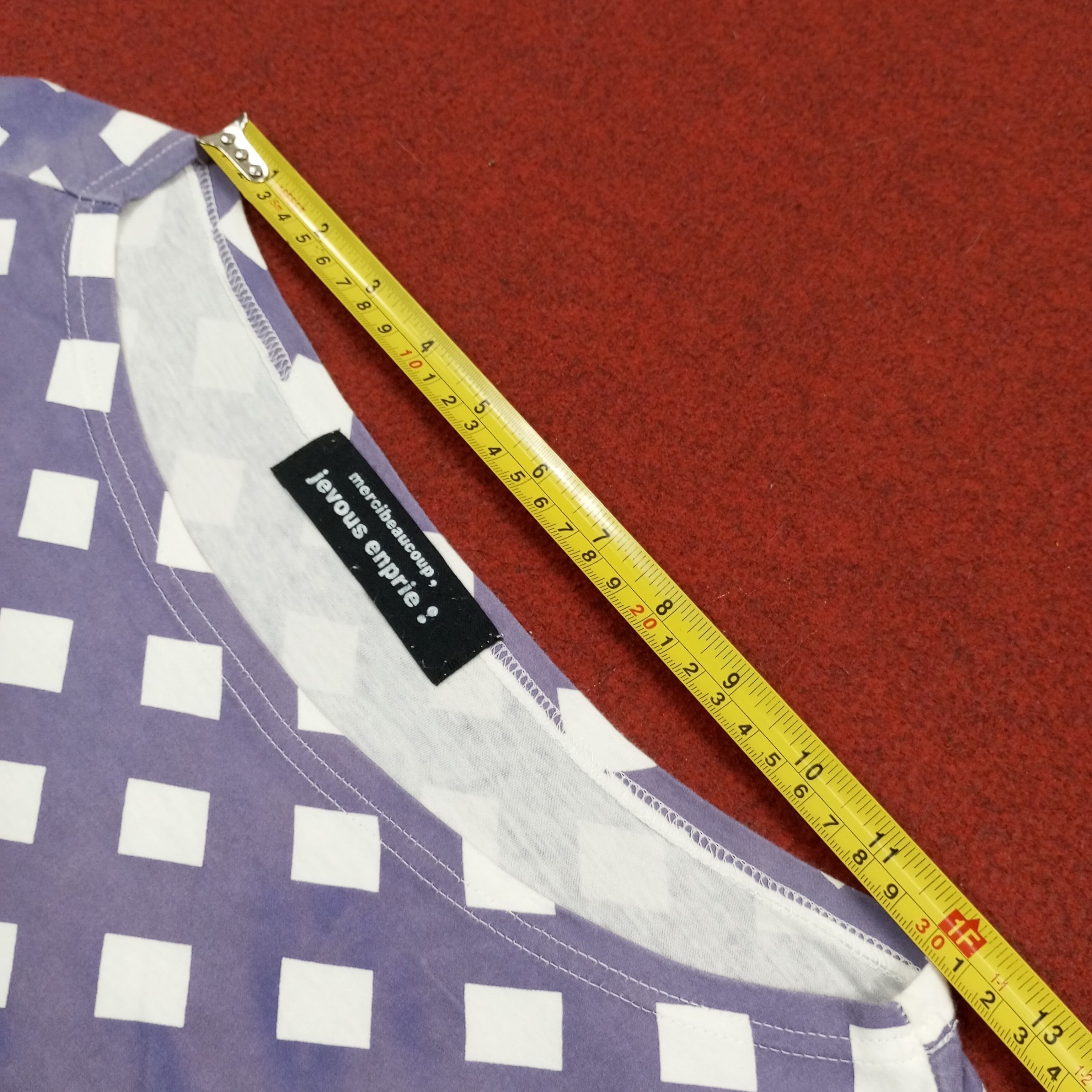 Issey Miyake Mercibeaucoup Jevous Enprie Japanese Designer Brand Tshirt Size XXL / US 16-18 / IT 52-54 - 9 Thumbnail