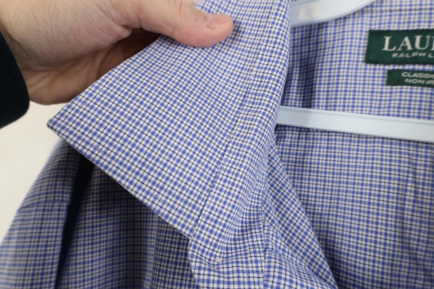 Polo Ralph Lauren Ralph Lauren Fit Non Iron Collared Button Shirt Blue Plaid Size US L / EU 52-54 / 3 - 6 Thumbnail