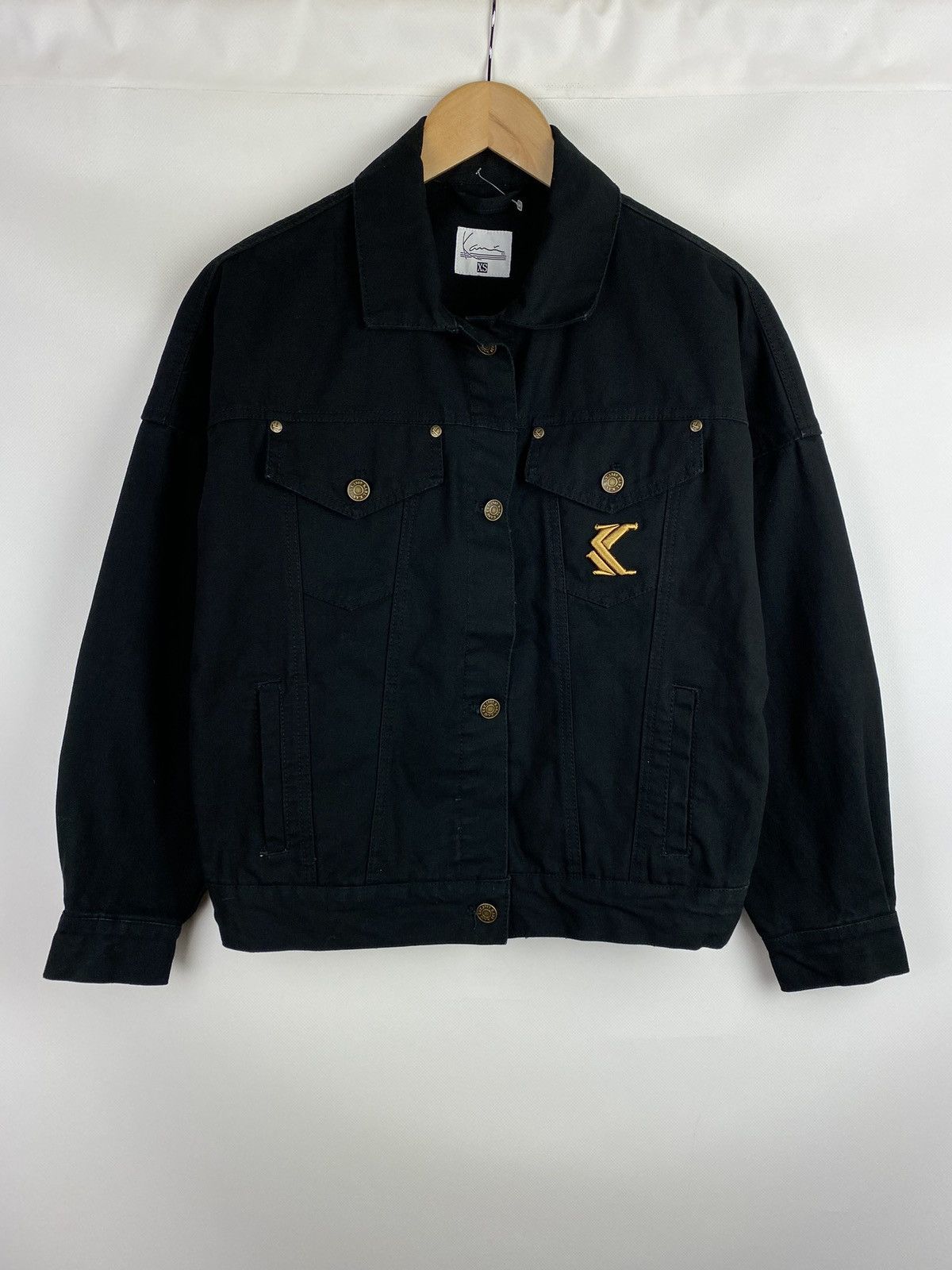 Karl Kani Karl Kani ladies denim jacket size Xs Size XS / US 0-2 / IT 36-38 - 1 Thumbnail
