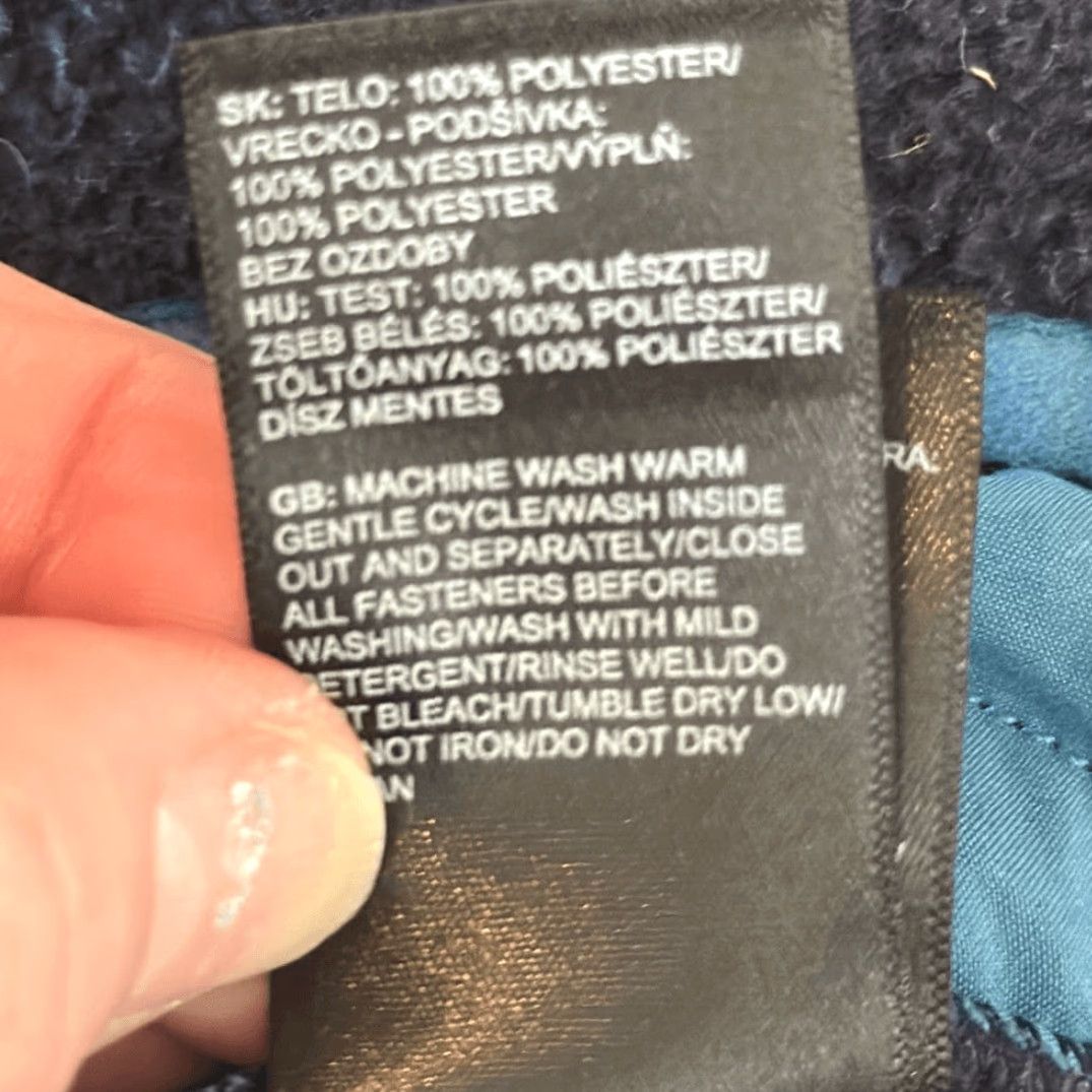 The North Face VINTAGE? (No) The North Face Carbondale Blue Fleece Full Zip Vest XL Blue Unisex Adults XL Vest Mens Womens Size US XL / EU 56 / 4 - 7 Thumbnail