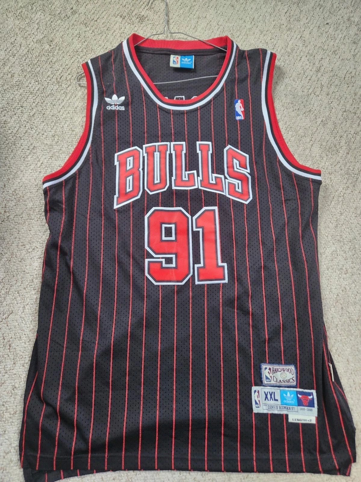 Adidas Authentic Adidas Hardwood Classics Dennis Rodman Size US XXL / EU 58 / 5 - 1 Thumbnail