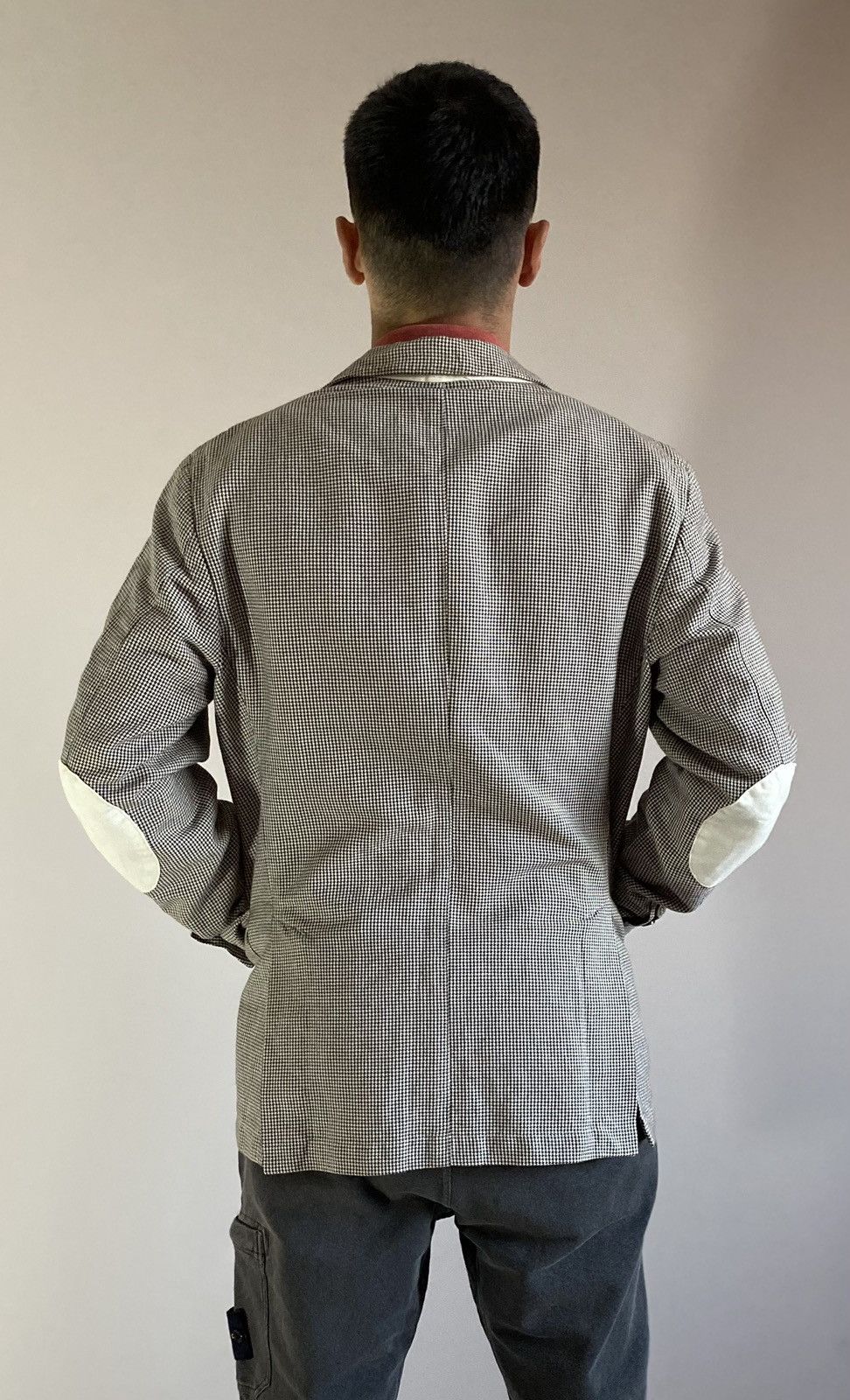 L.B.M. 1911 L.B.M. 1911 Cotton Linen Blazer Jacket Size 50R - 10 Thumbnail