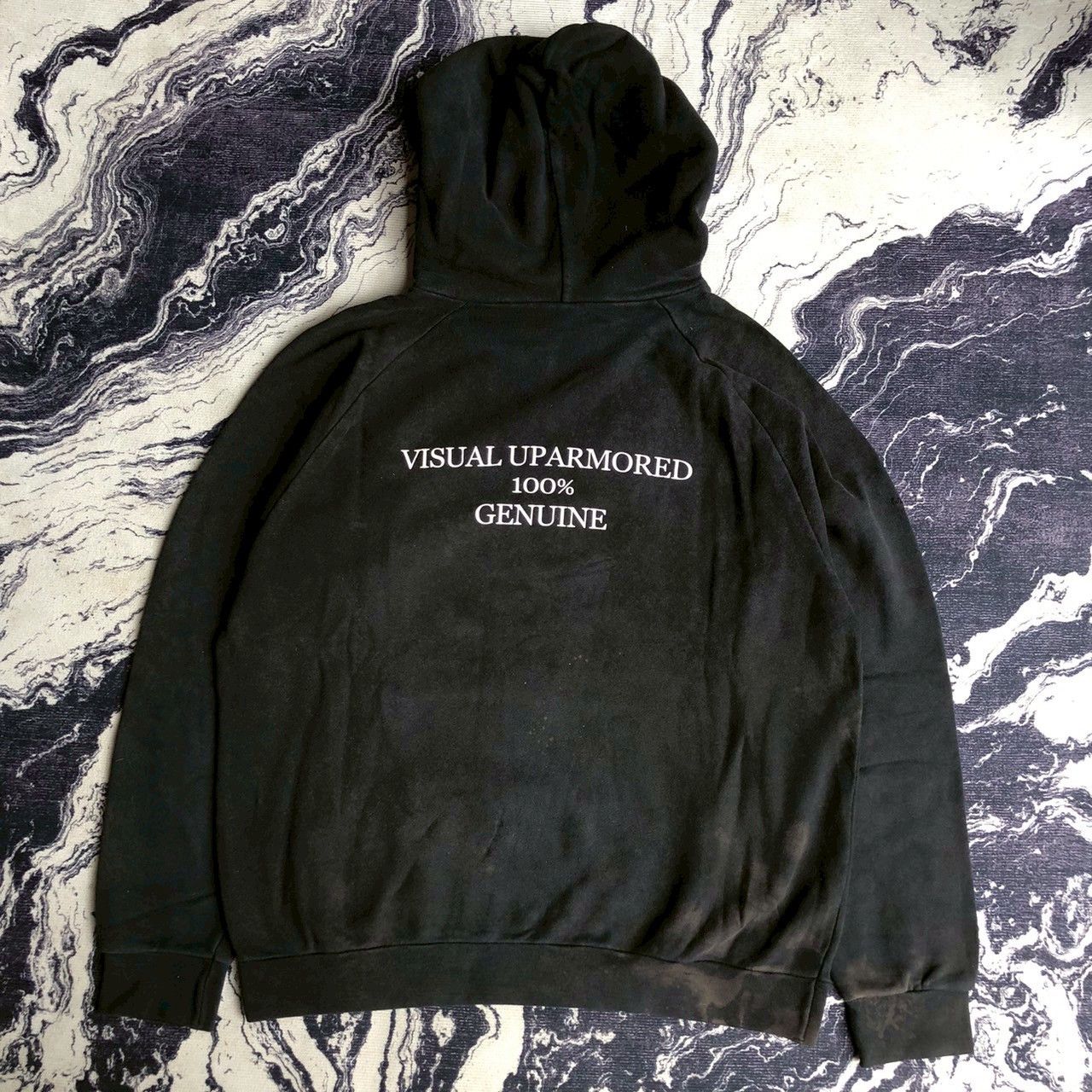 Wtaps WTAPS “Visual Uparmored” Faded Hoodie Black Size US L / EU 52-54 / 3 - 4 Thumbnail