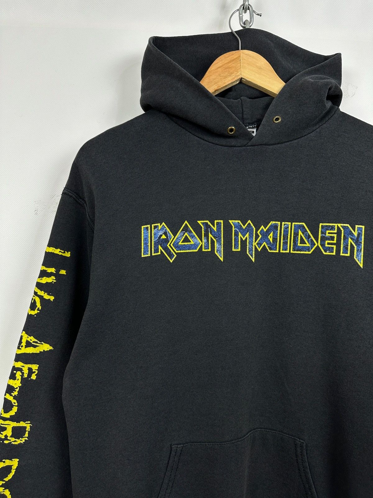 Band Tees 2003 Vintage Iron Maiden Live After Death Faded Band T-Shirt Size US M / EU 48-50 / 2 - 15 Thumbnail