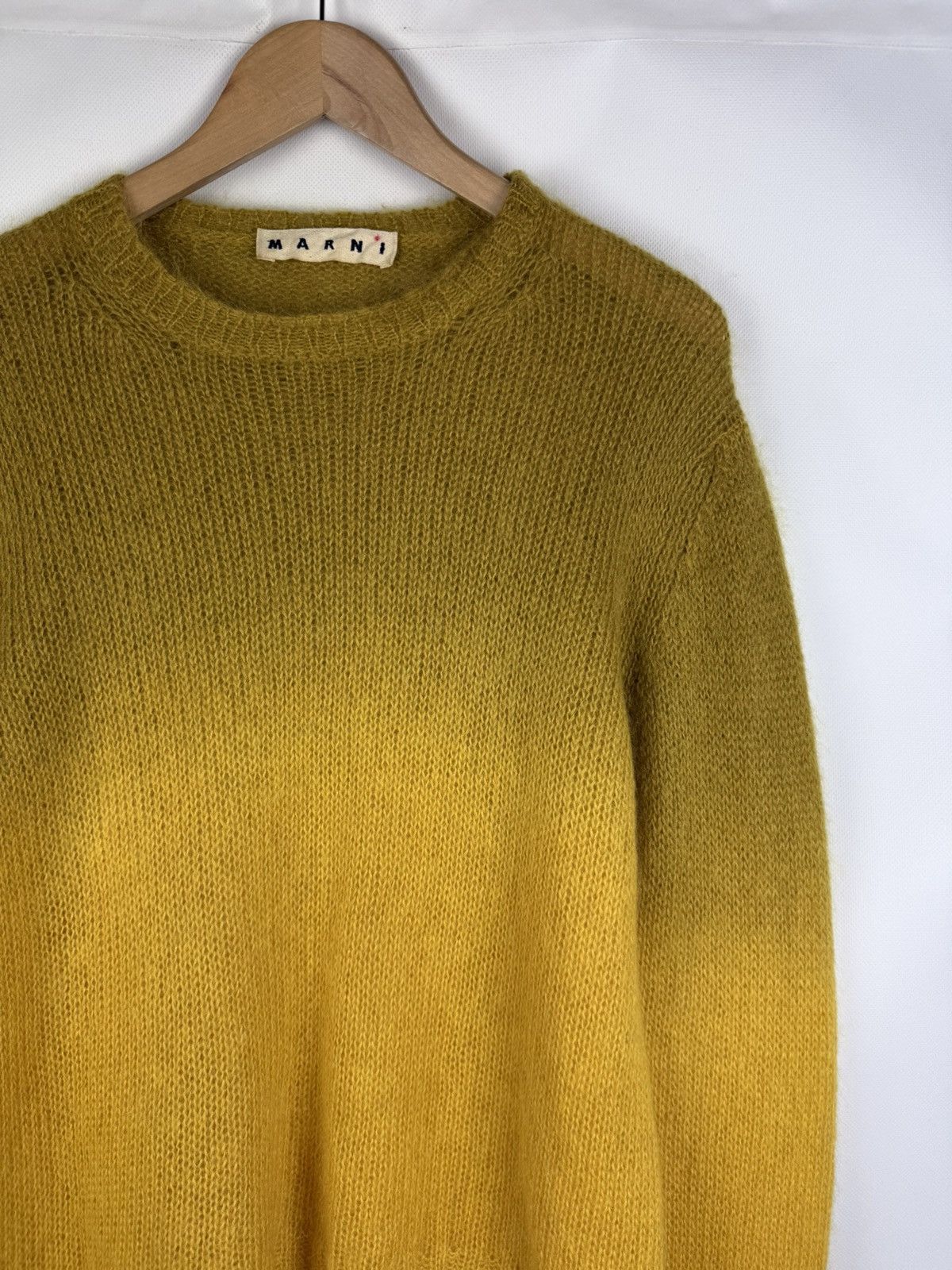 Marni Marni Men’s Grunge Mohair Knitted Sweater Pullover Size US M / EU 48-50 / 2 - 5 Thumbnail
