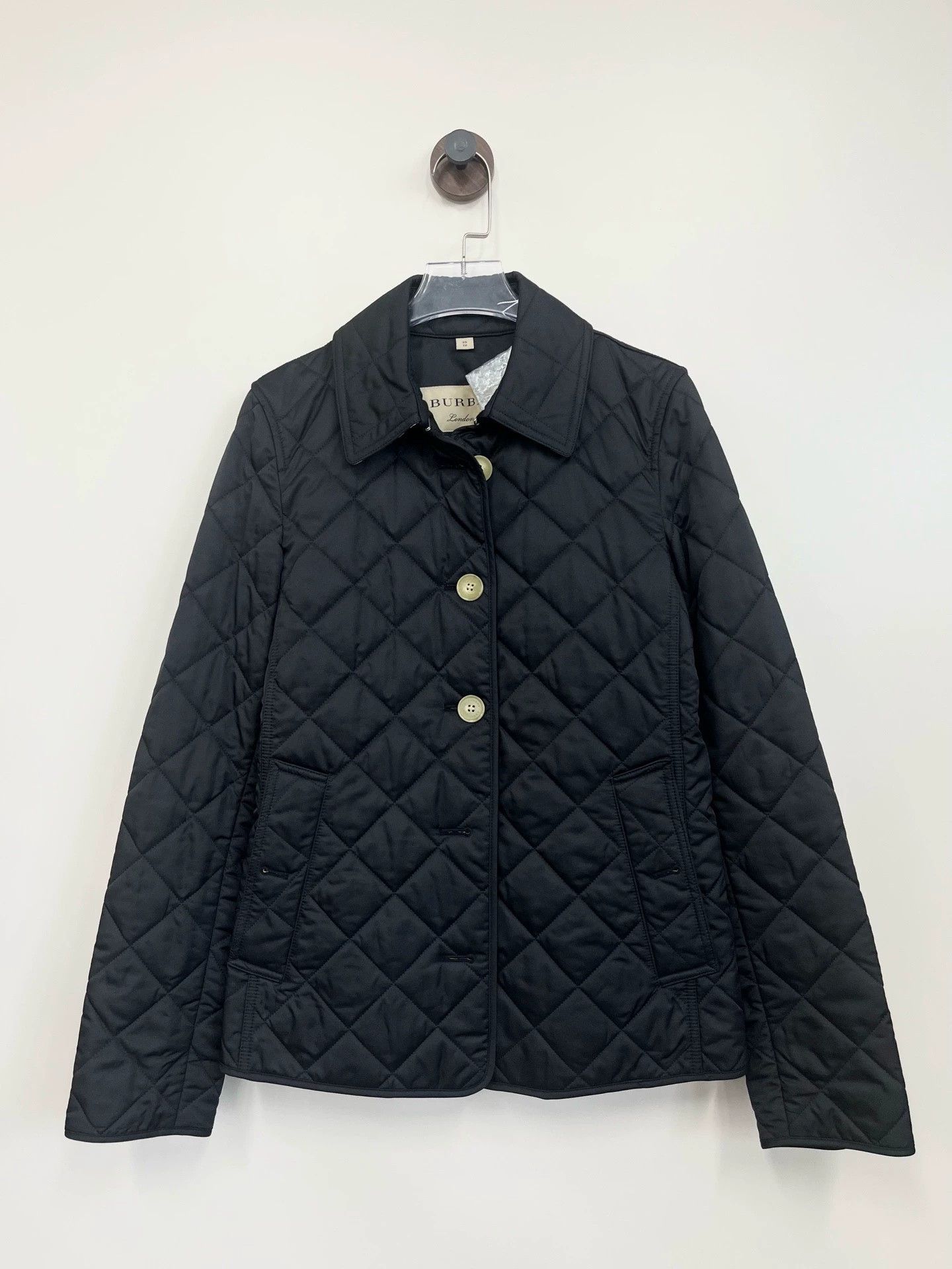 Burberry Burberry Black Quilted Collar Jacket XS Size US XS / EU 42 / 0 - 1 Thumbnail