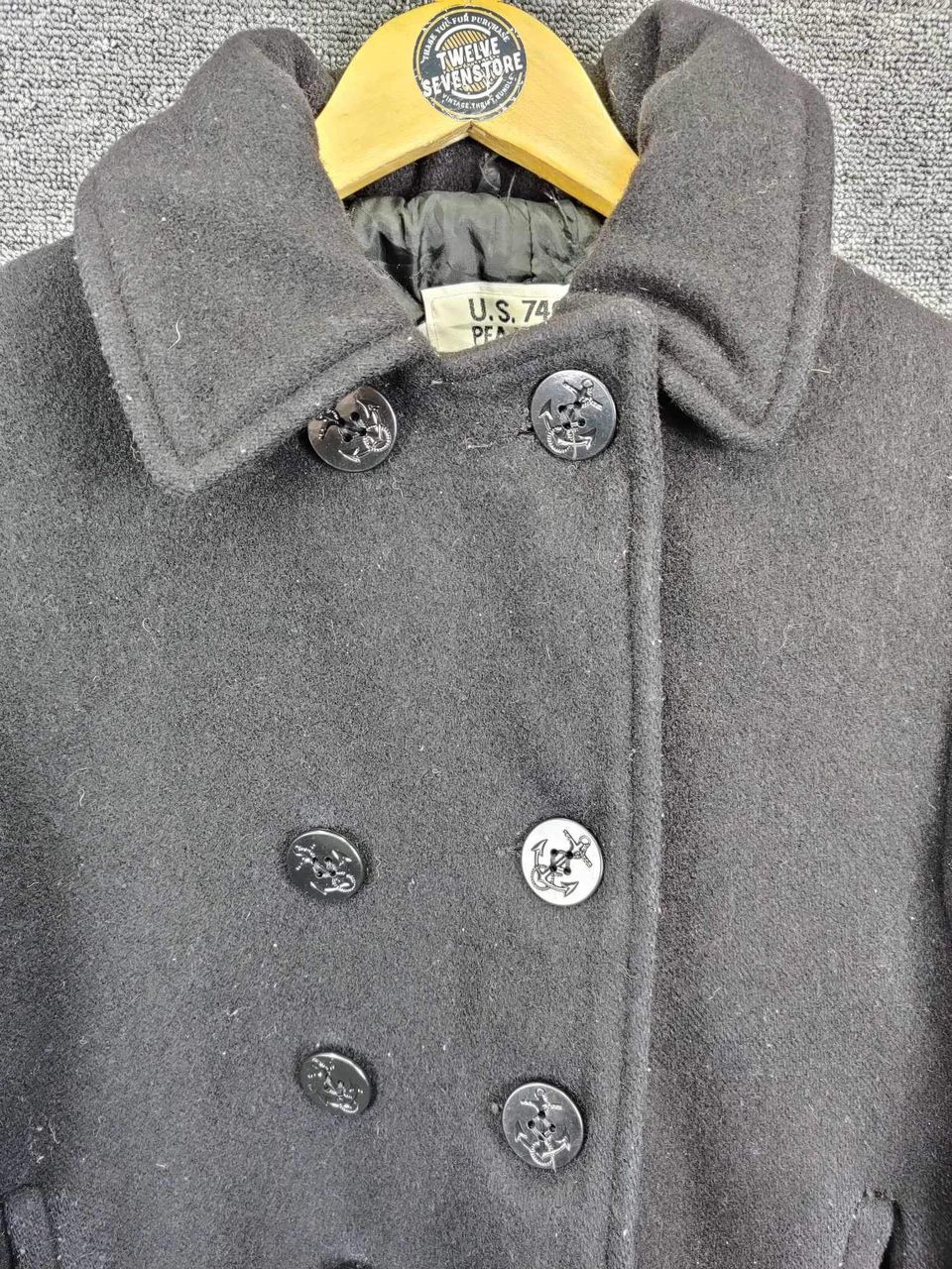Schott Vintage Schott NYC U.S. 740N Double Breasted Wool Coat Size US M / EU 48-50 / 2 - 8 Thumbnail