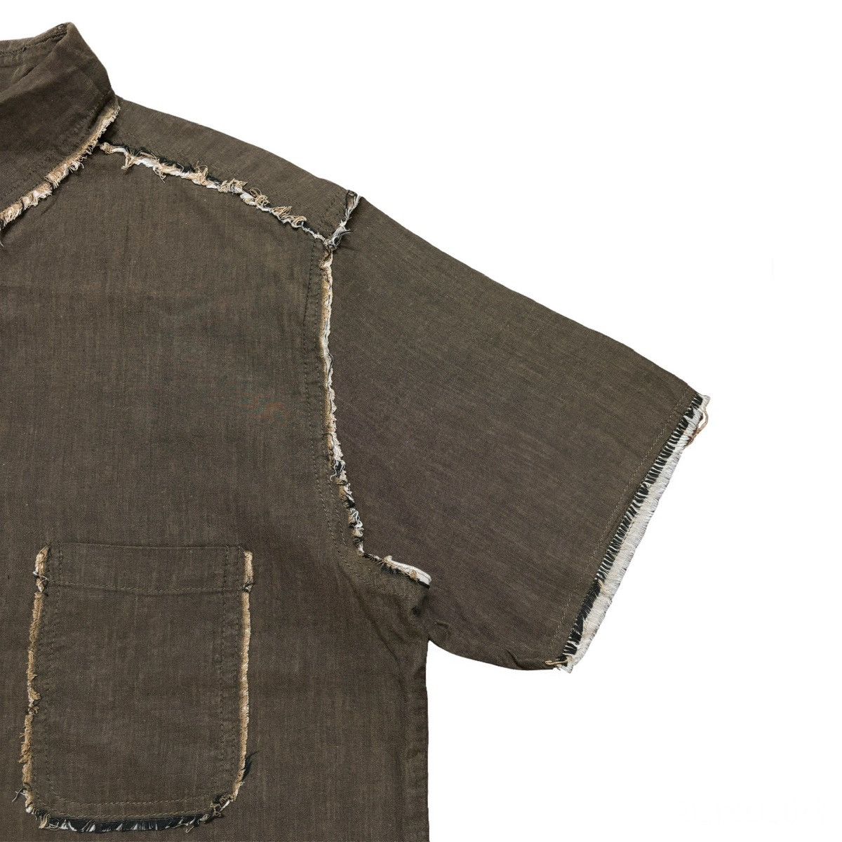 Other 90s SABOTAGE Frayed Distressed Button-up Size US M / EU 48-50 / 2 - 5 Thumbnail