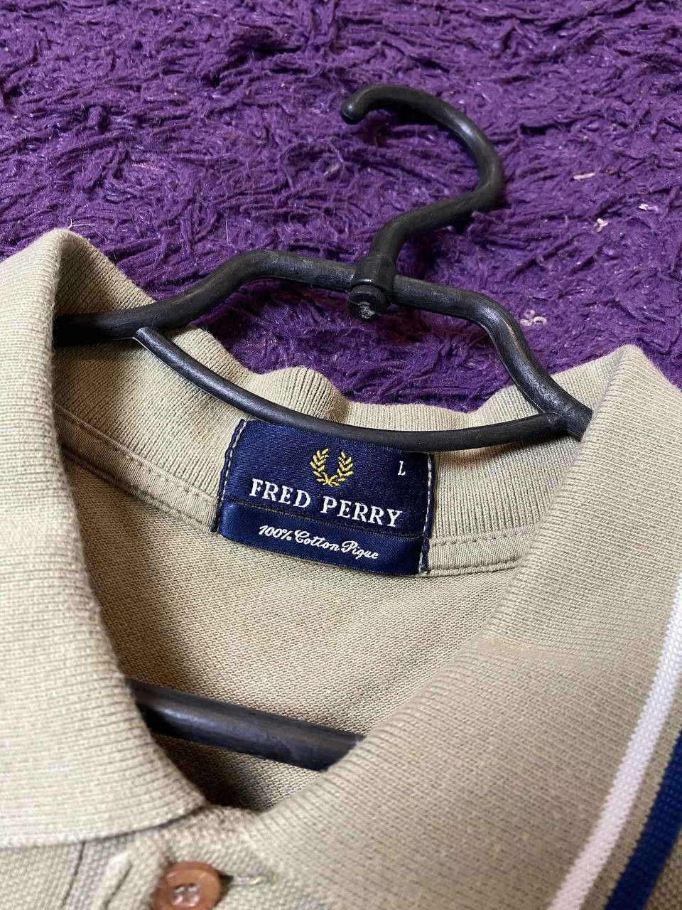 Fred Perry Polo logo Fred Perry Y2K Vintage T-Shirt Streetwear Size US L / EU 52-54 / 3 - 2 Thumbnail