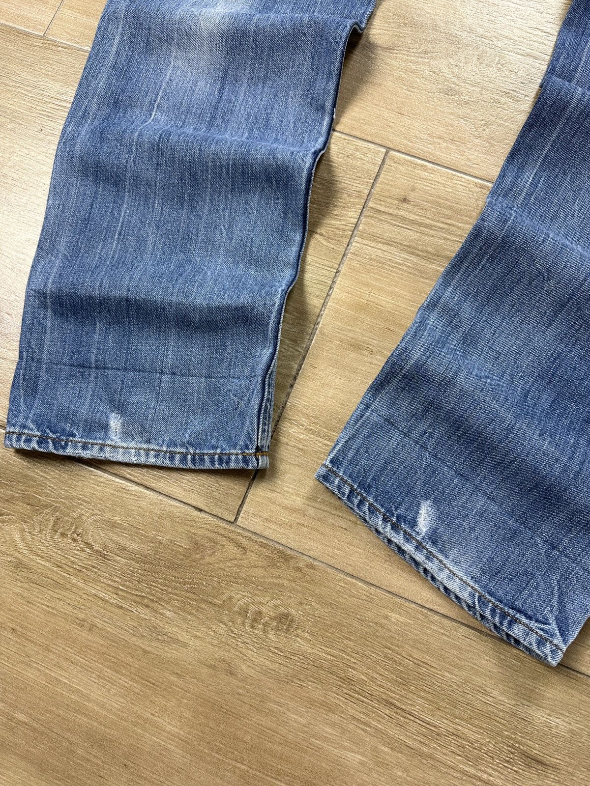 G-Star × Vintage Vintage G-Star Raw Attacc Low Straight Denim Jeans Size US 32 / EU 48 - 13 Thumbnail
