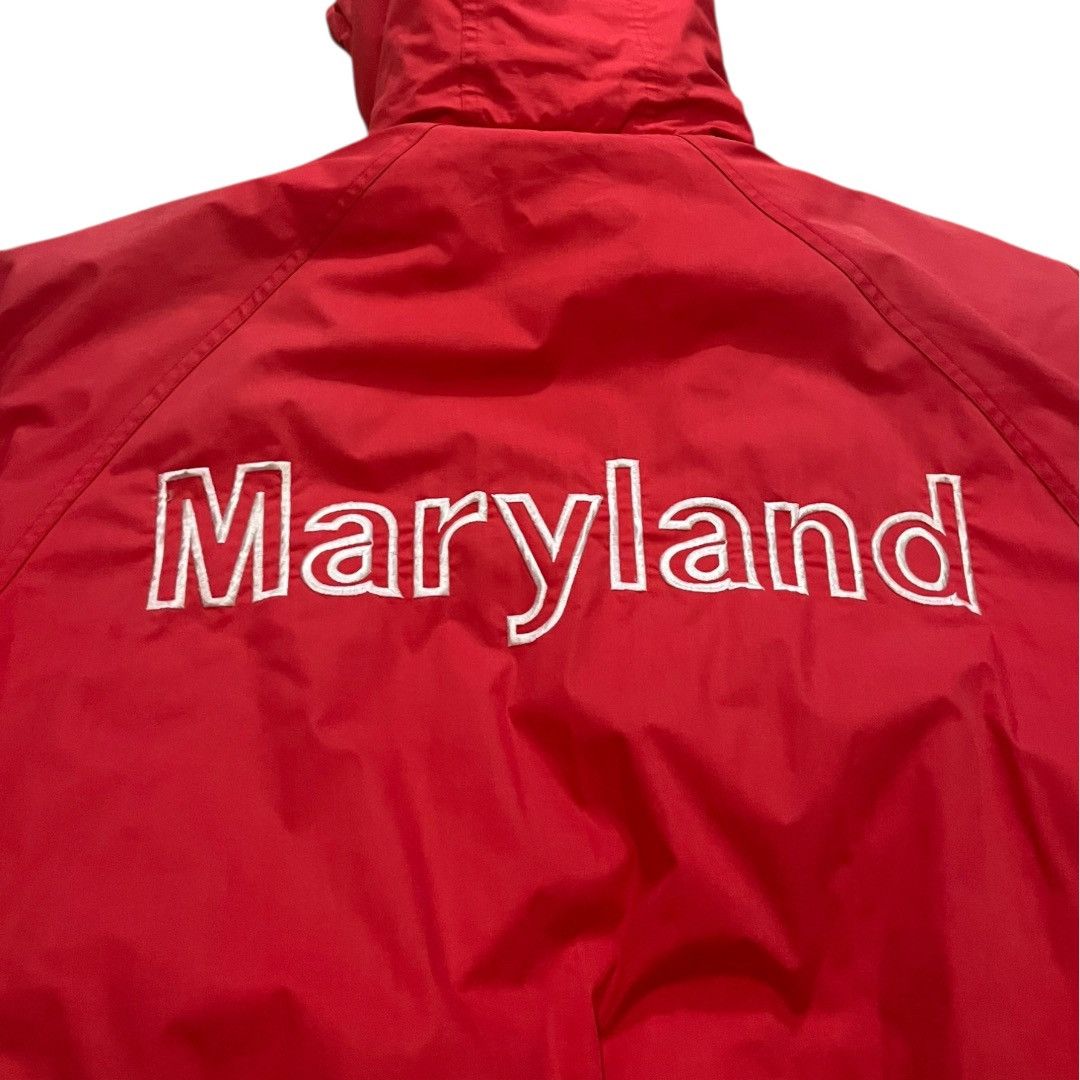 Vintage VINTAGE University of Maryland Fans Gear Zip Up Jacket UMD Size US M / EU 48-50 / 2 - 10 Thumbnail